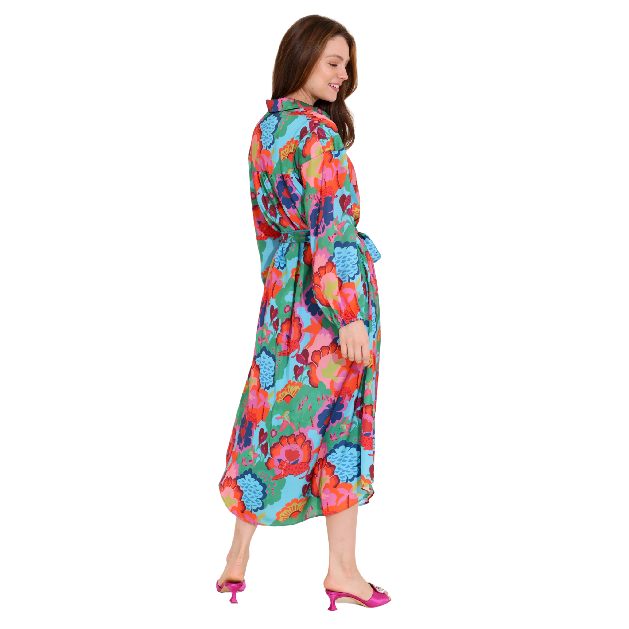 Jane Dress in Lotus - Fairley Fancy