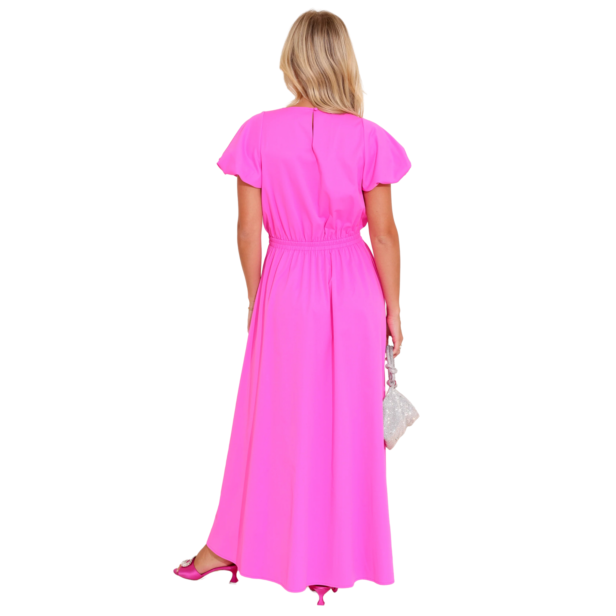 Porter Dress in Maui Pink - Fairley Fancy