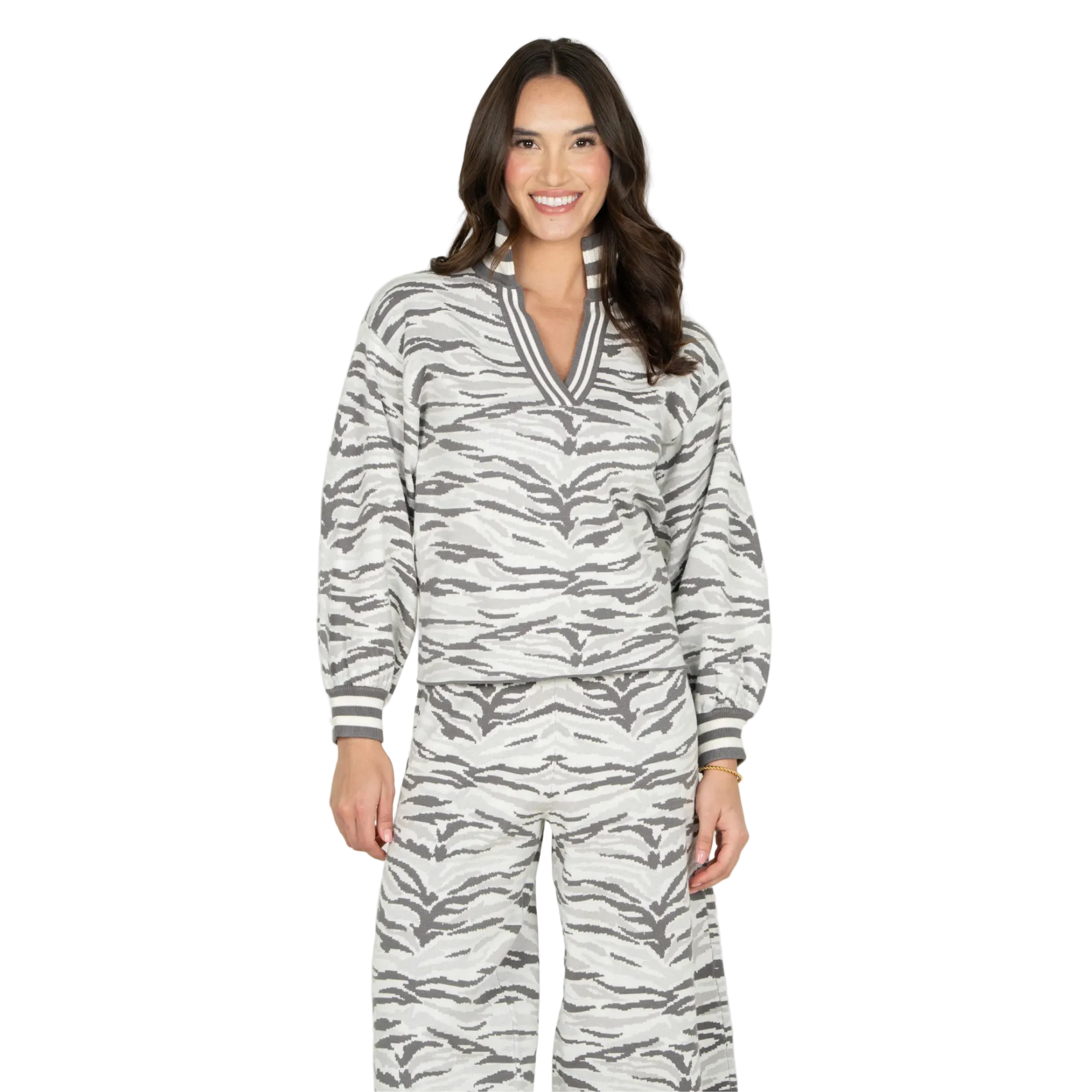 Lolli Sweater in Wild Marble - Fairley Fancy