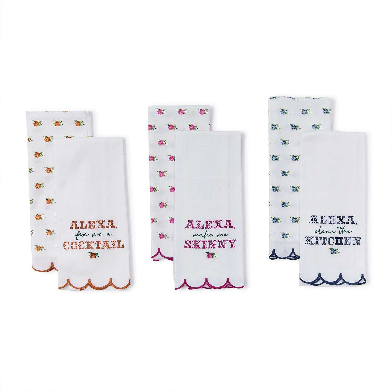 Alexa Kitchen Dish Towel, Set of 3