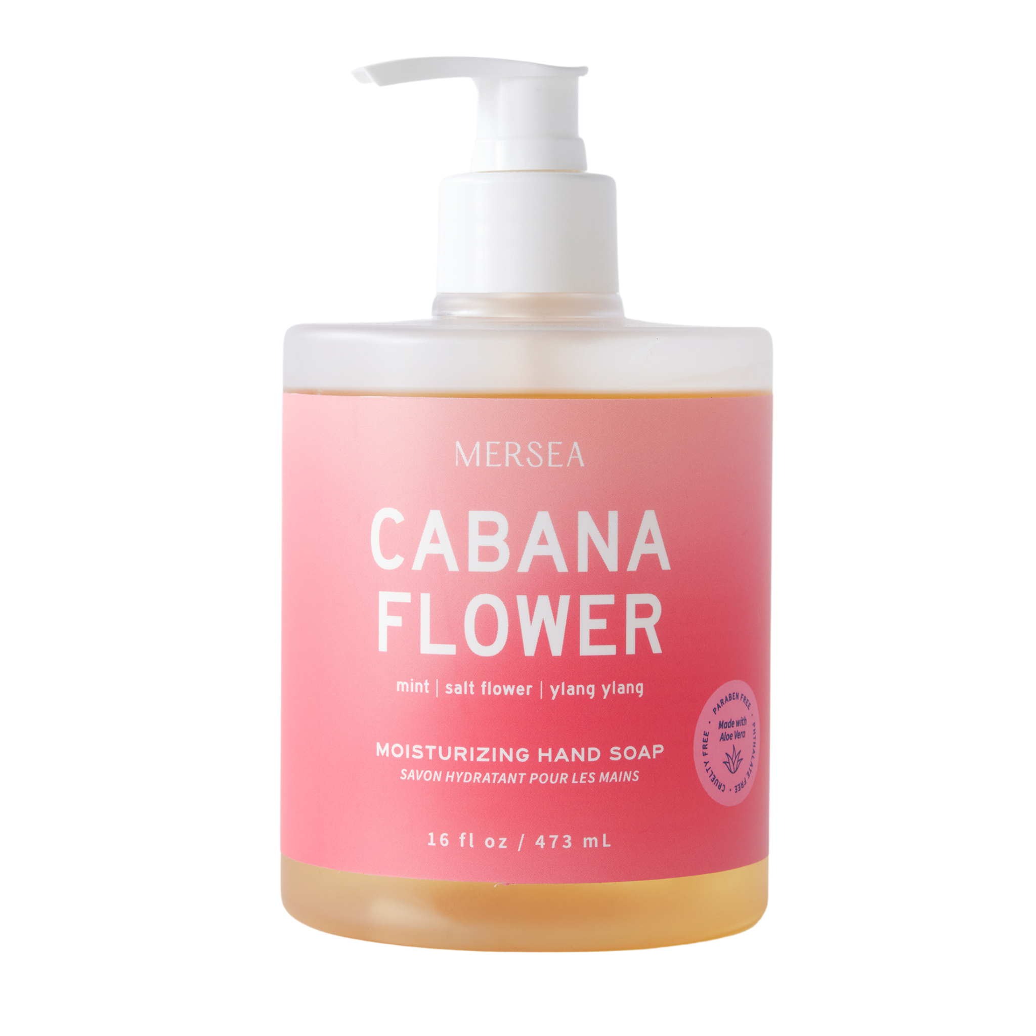 Cabana Flower Large Liquid Hand Soap Fairley fancy