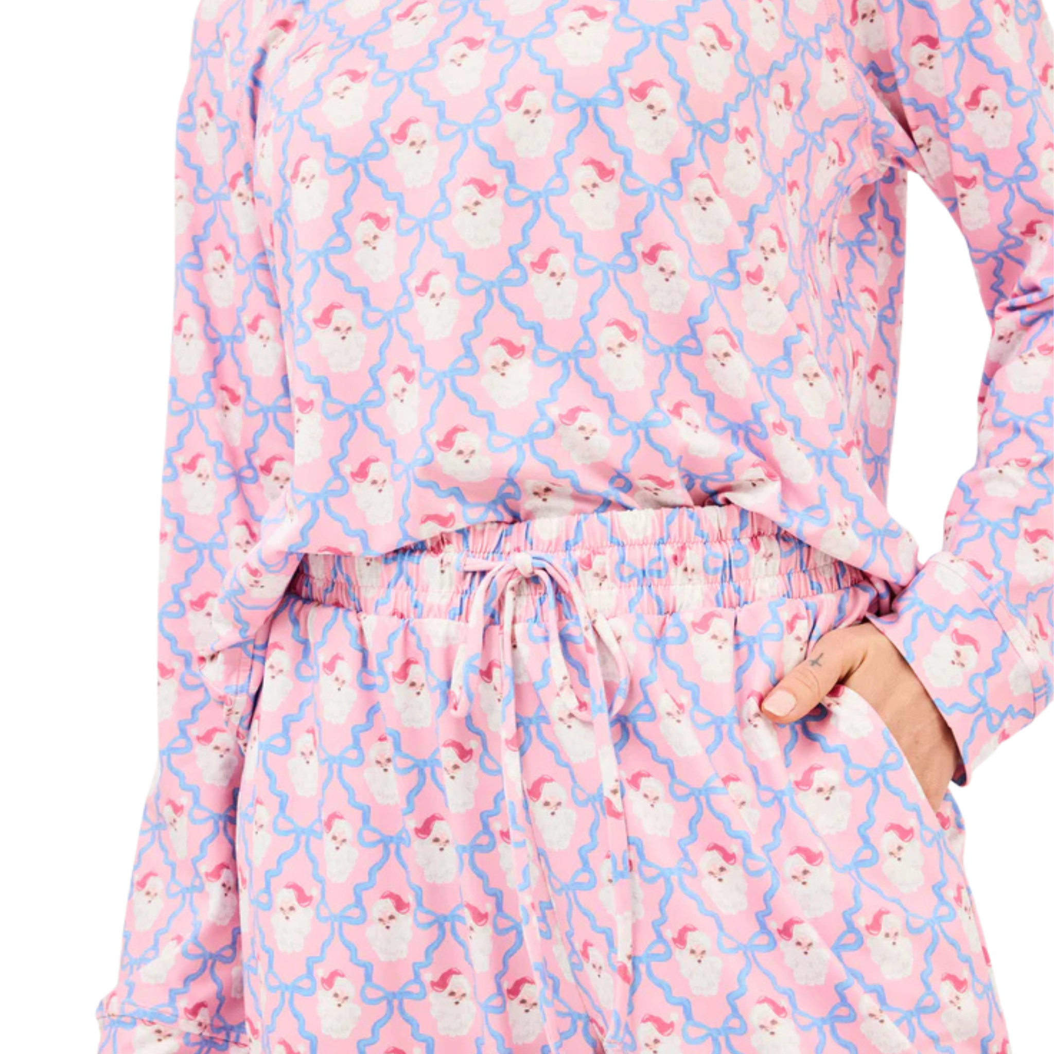 Annie Set in Santa Baby Bows-Fairley Fancy