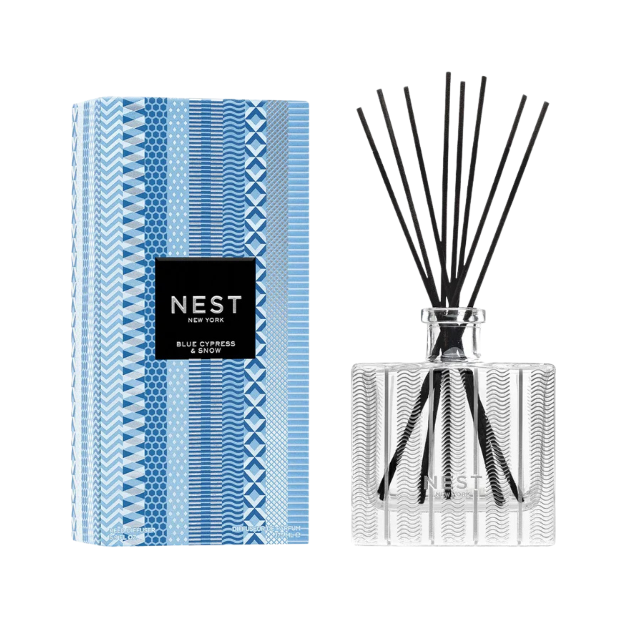 Blue Cypress & Snow Reed Diffuser-Fairley Fancy