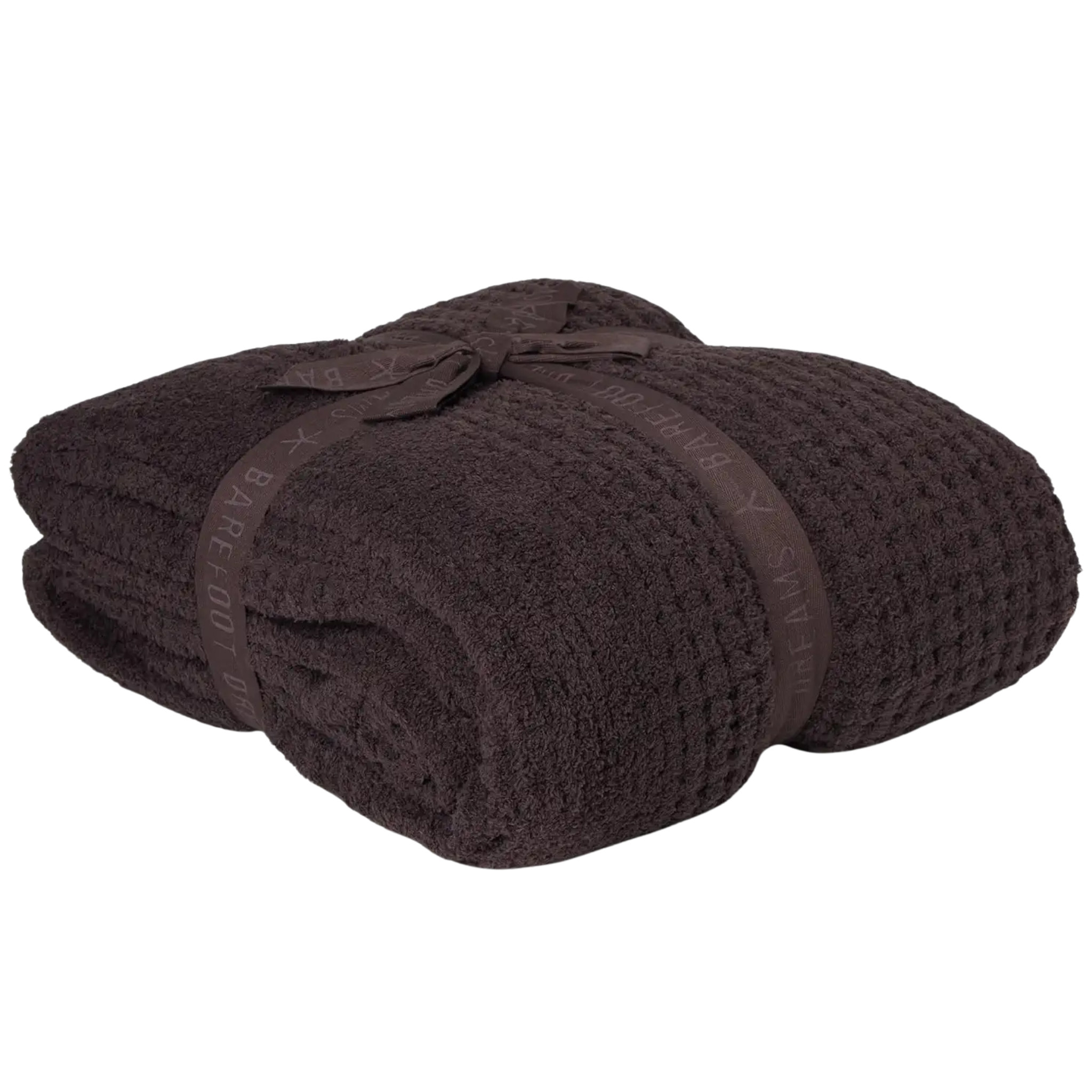 CozyChic® Waffle Throw in Umber-Fairley Fancy