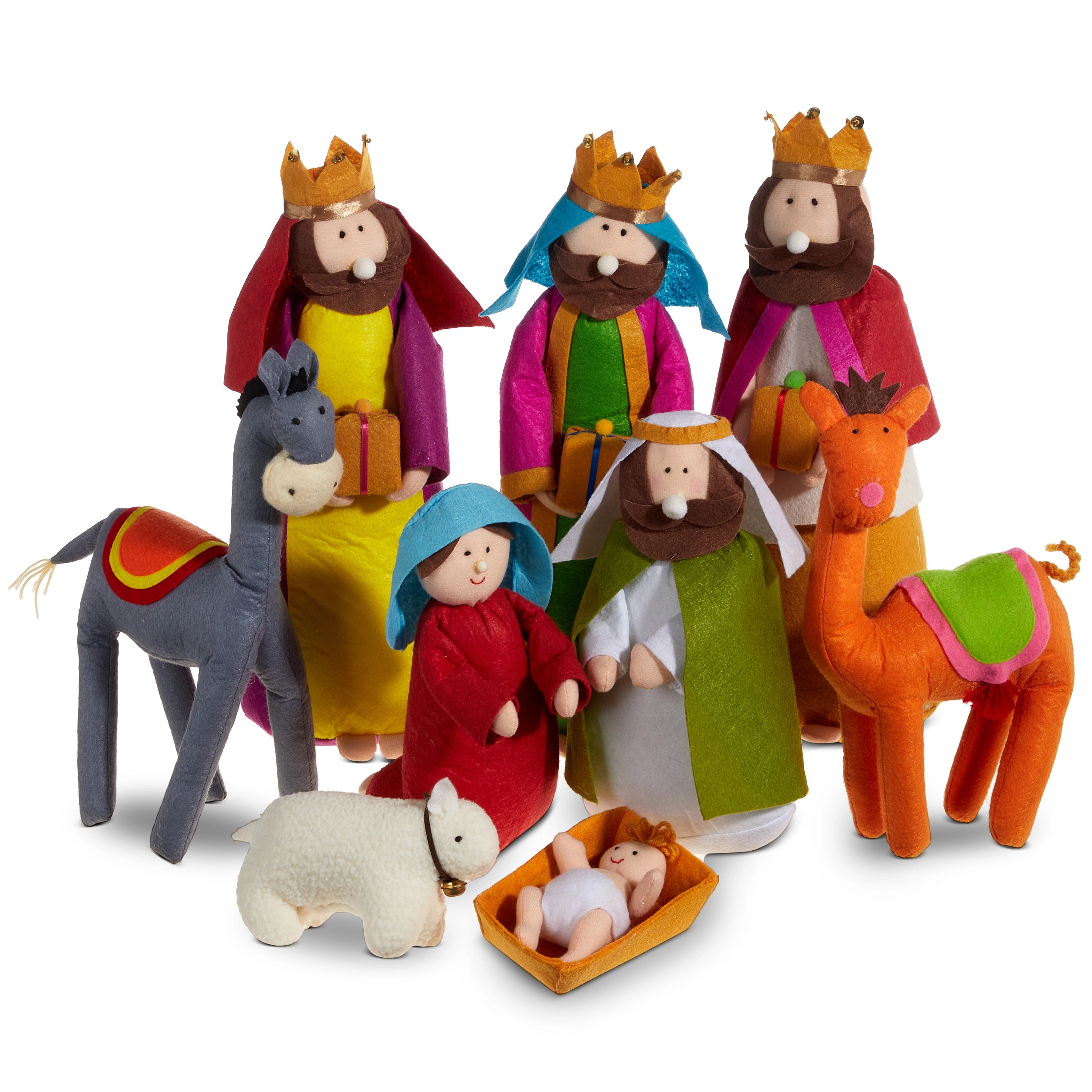 Felt Nativity Set-Fairley Fancy