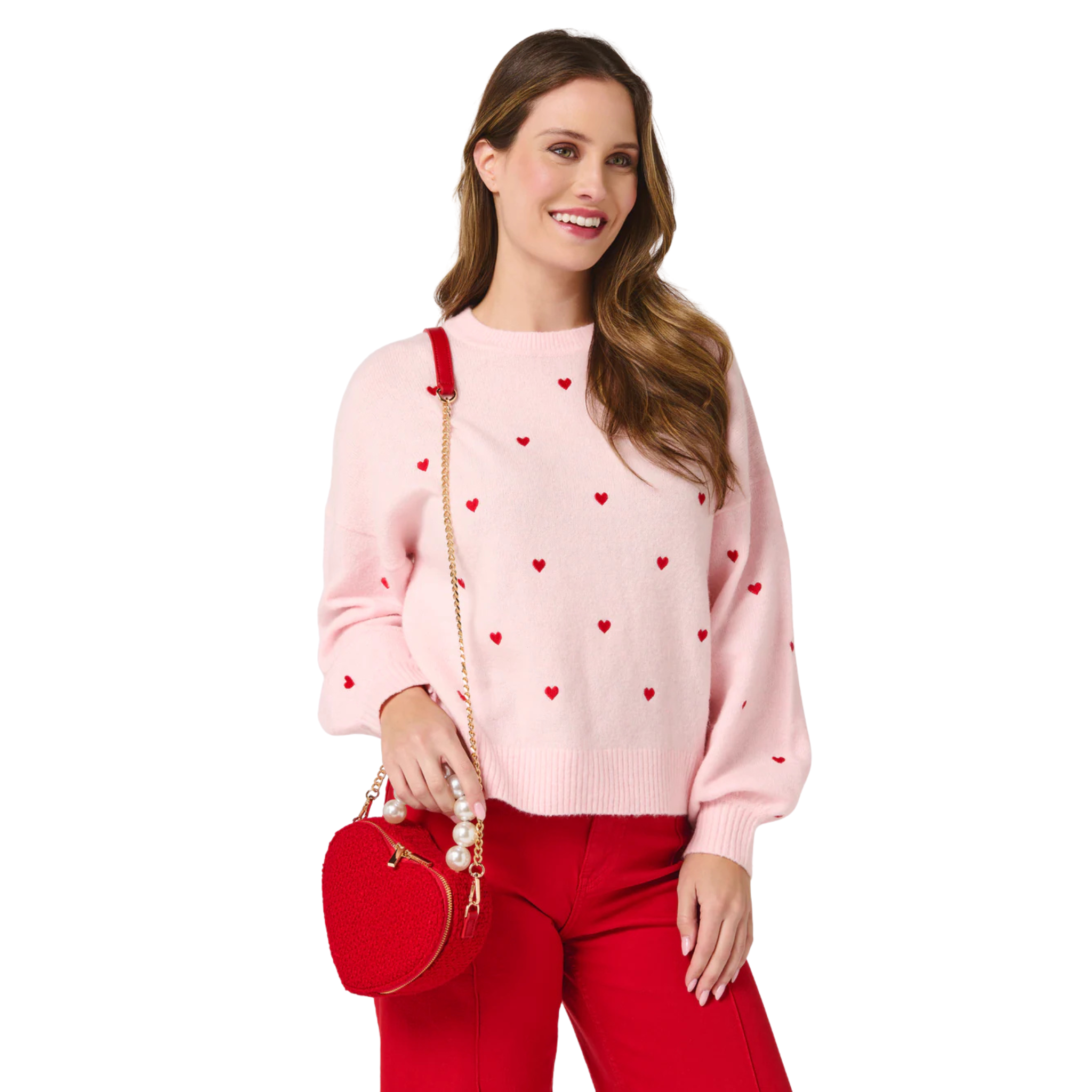 Heart Top Handle Bag-Fairley Fancy