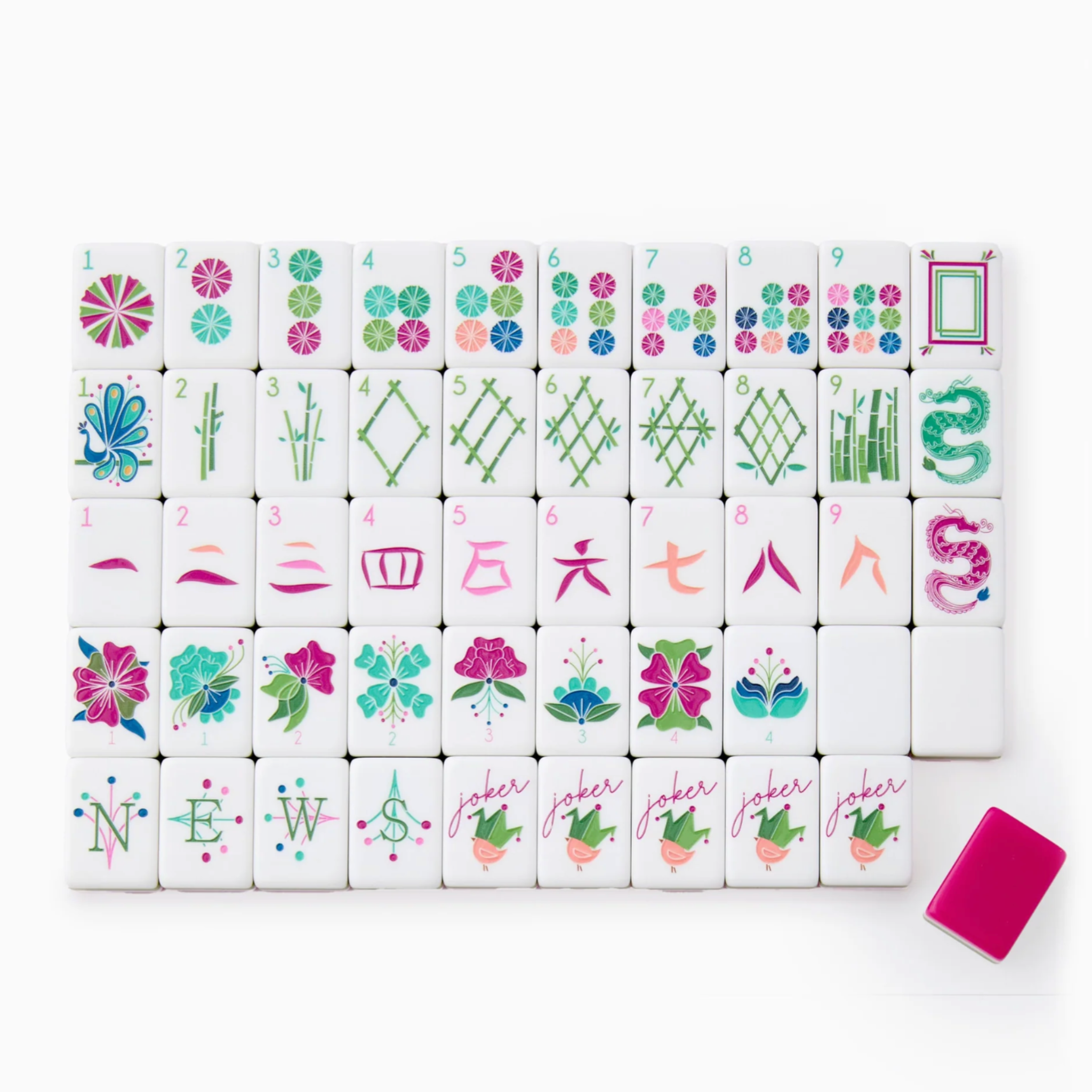 Dandy Mahjong Tiles-Fairley Fancy