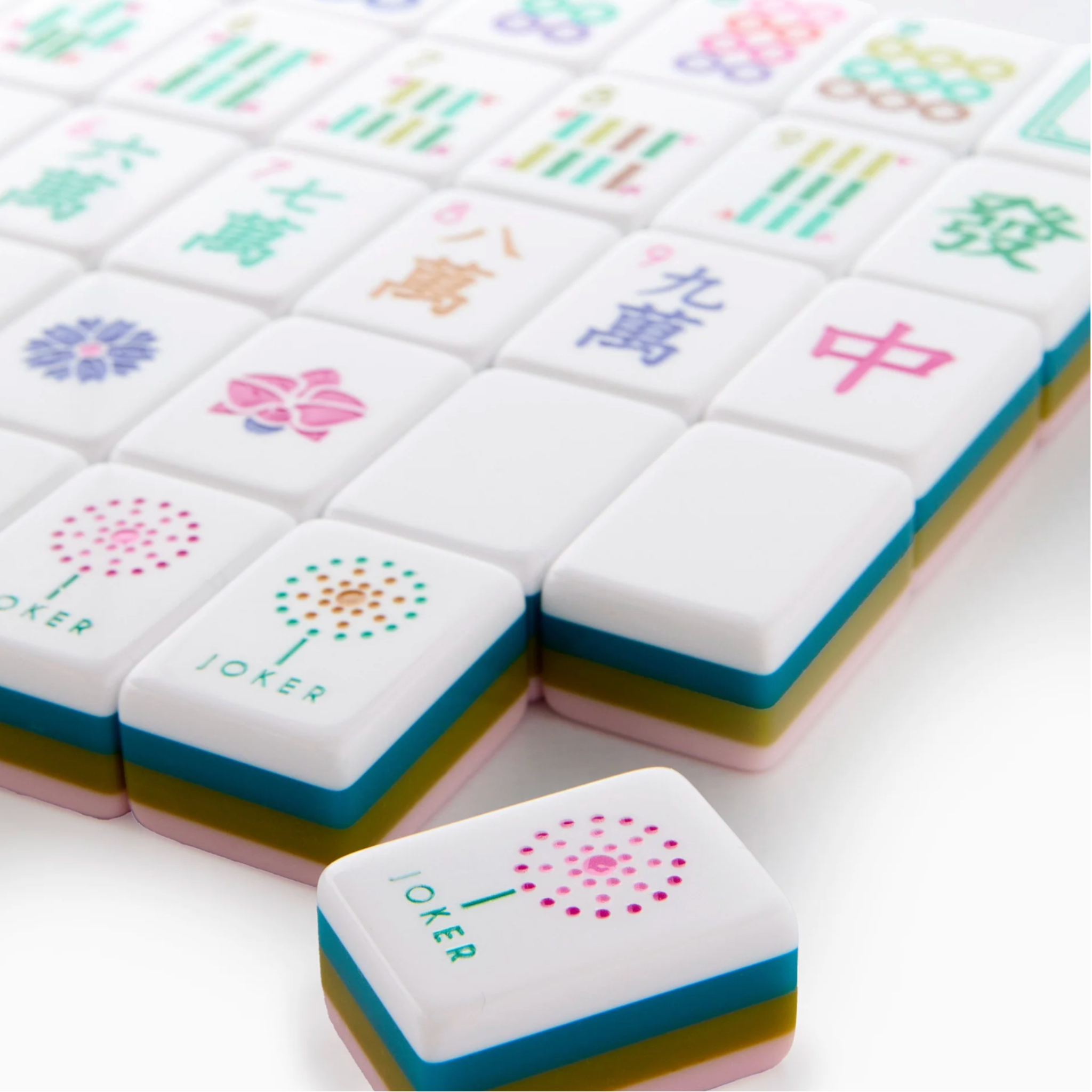 La Fete Mahjong Tiles-Fairley Fancy