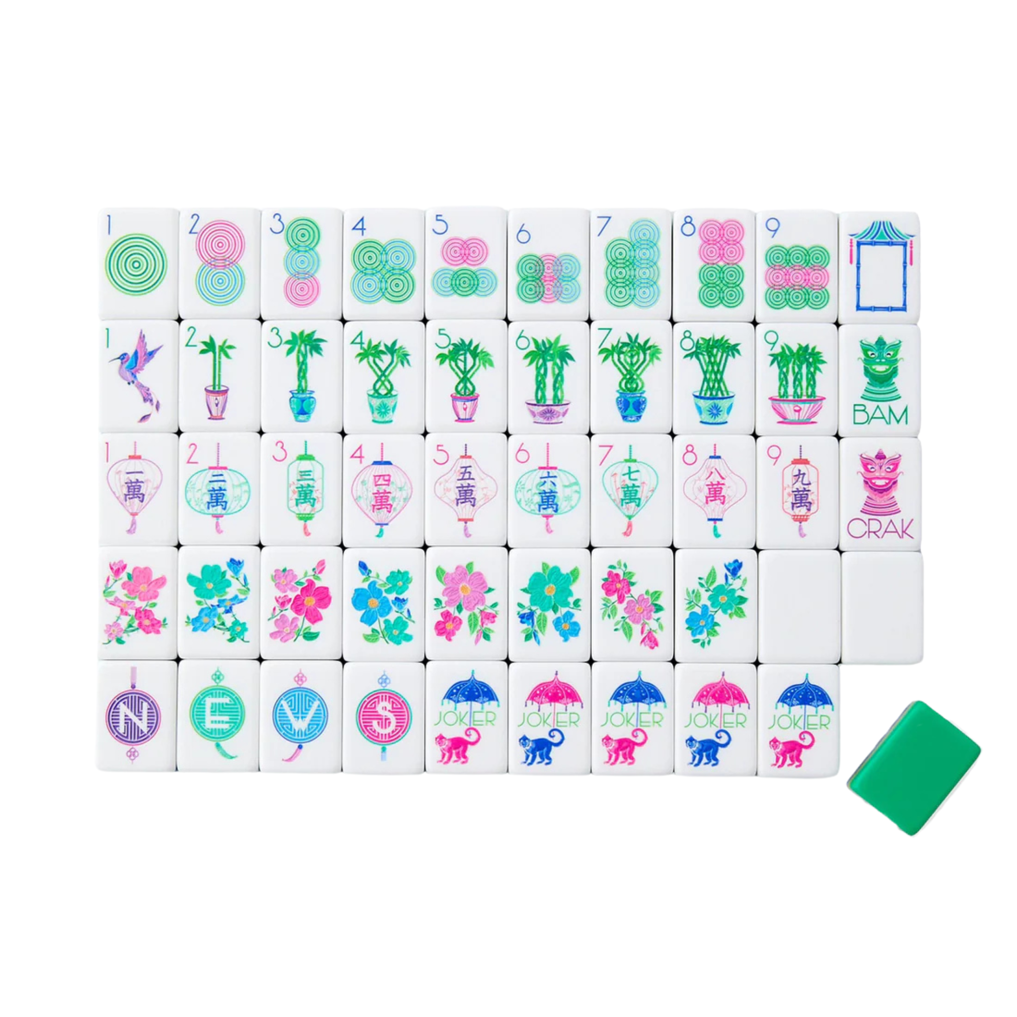 Jasmine Mahjong Tiles-Fairley Fancy5