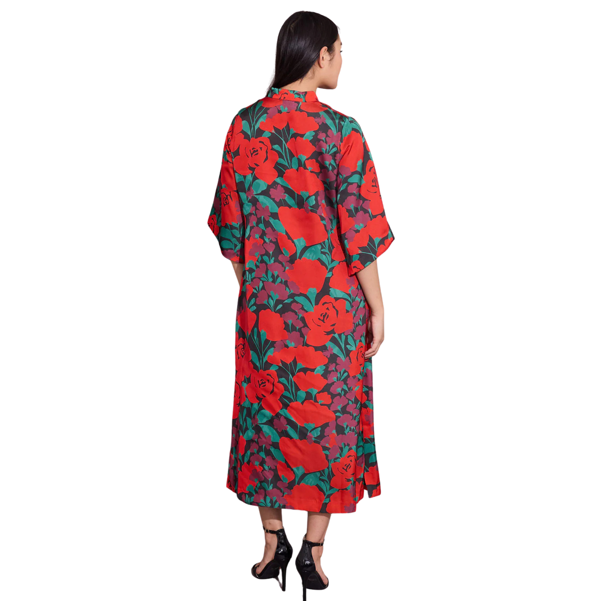 Jerry Dress in Legacy Floral-Fairley Fancy