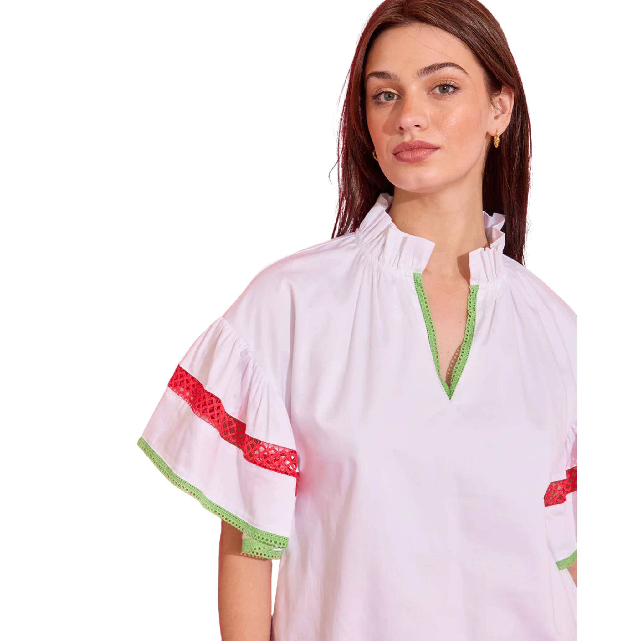 June Top in Bright White-Fairley Fancy4