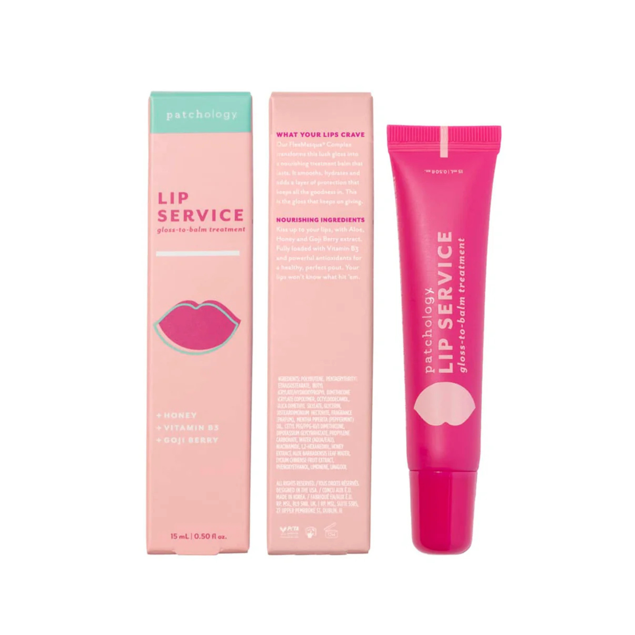 Lip Service Gloss-to-Balm Treatment-Fairley Fancy
