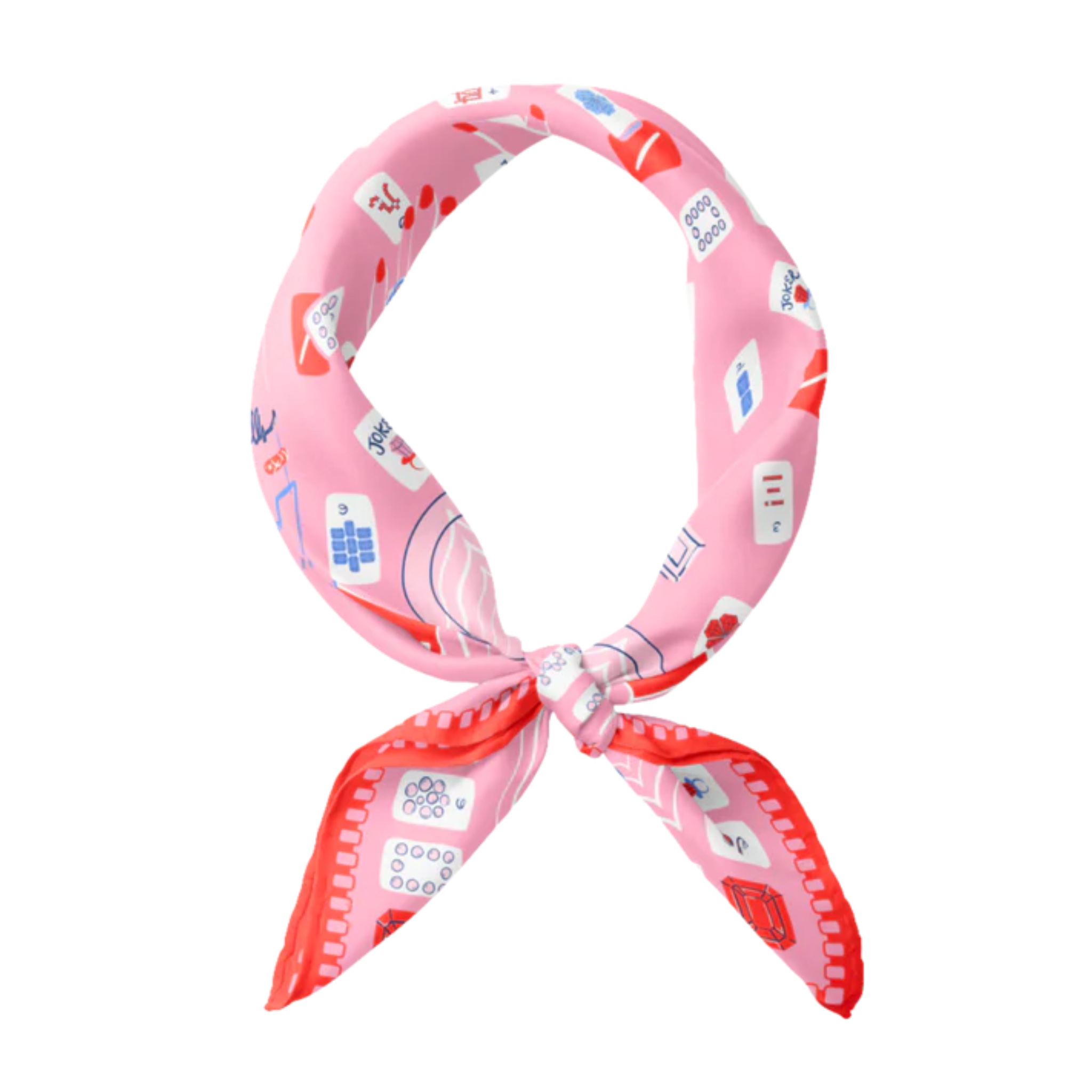 Mahjong Scarf-Fairley Fancy