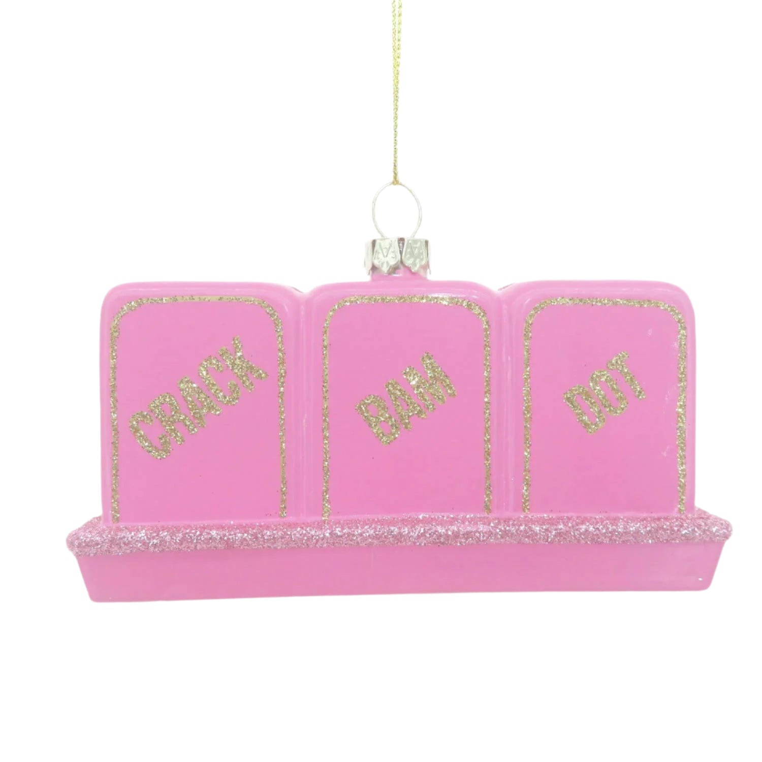 Mahjong Tile Boxed Glass Ornament-Fairly Fancy