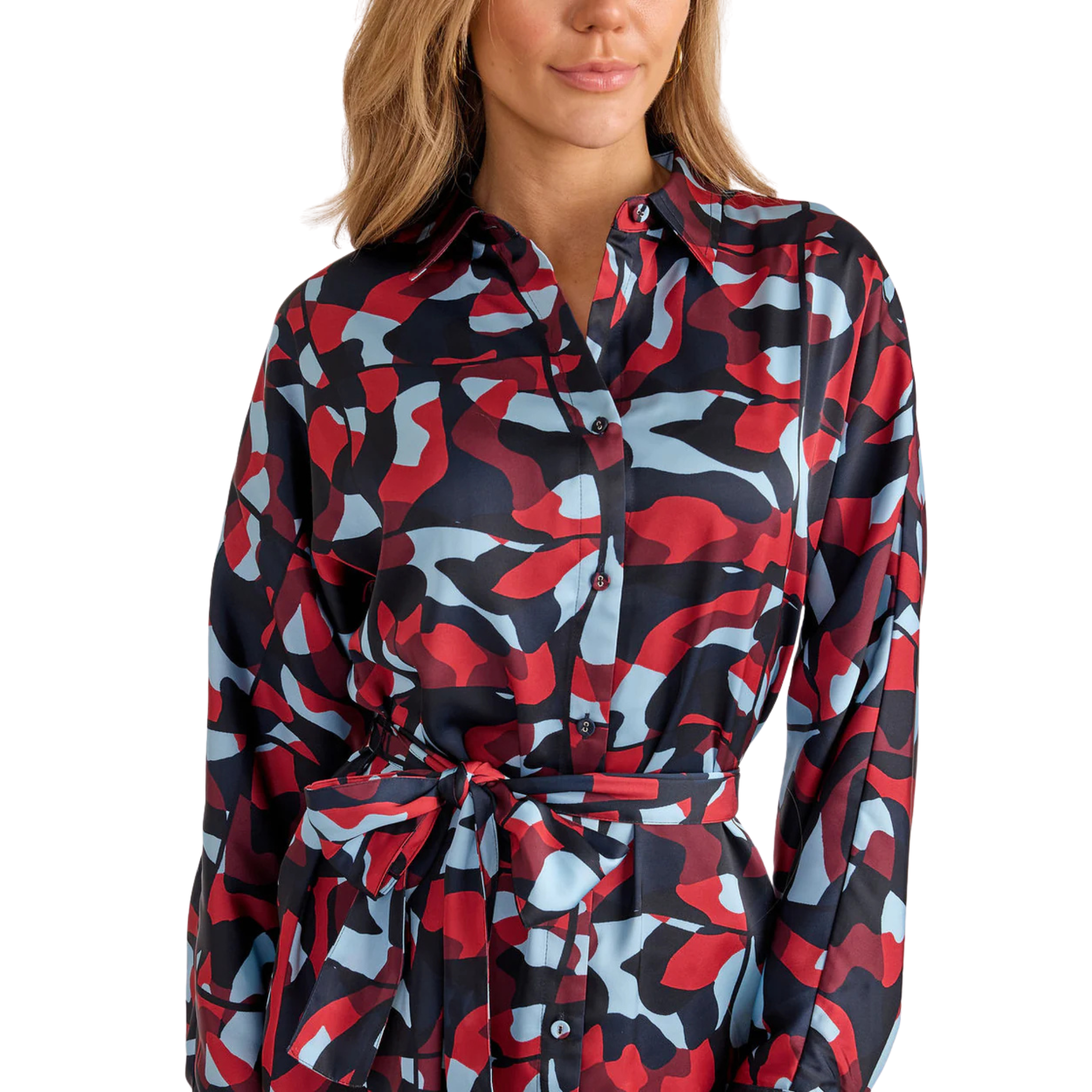 Margaret Dress in City Camo-Fairley Fancy