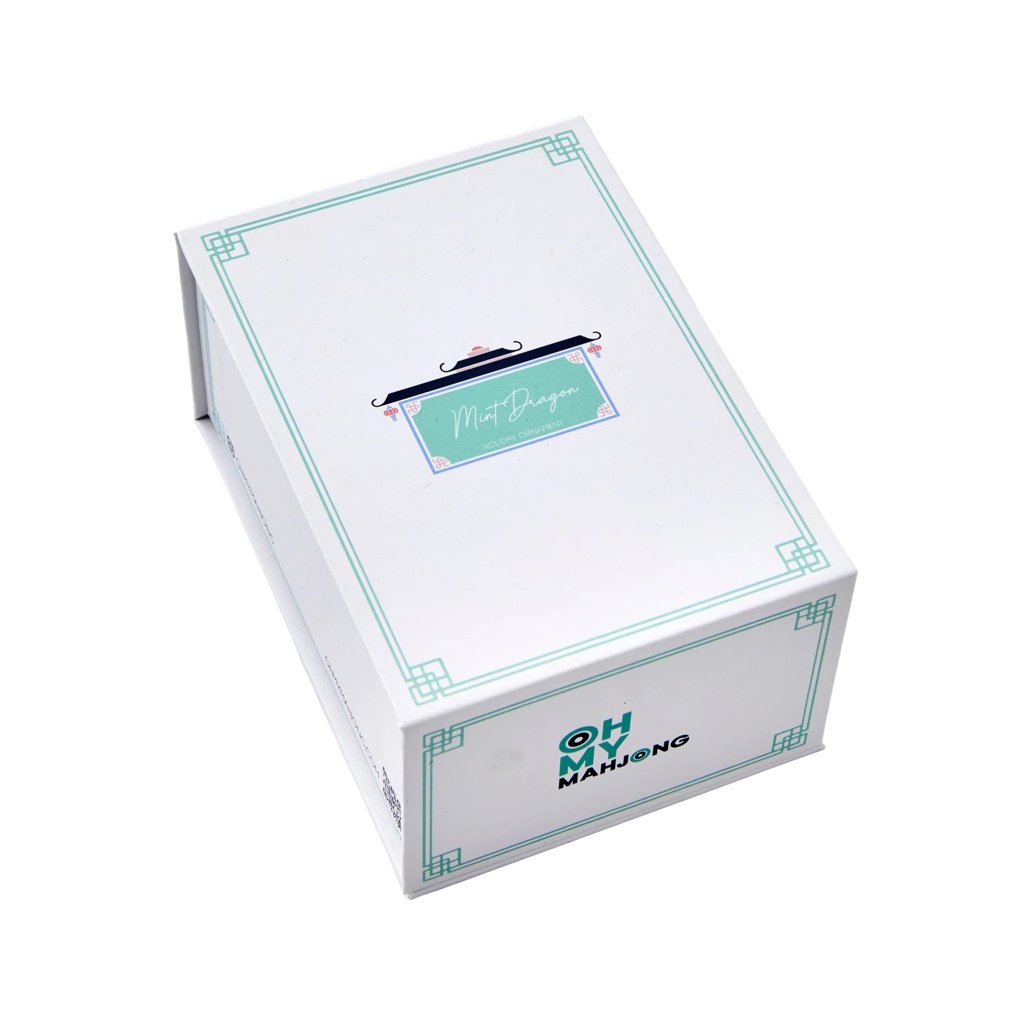 Mint Dragon Ornament-Fairley Fancy