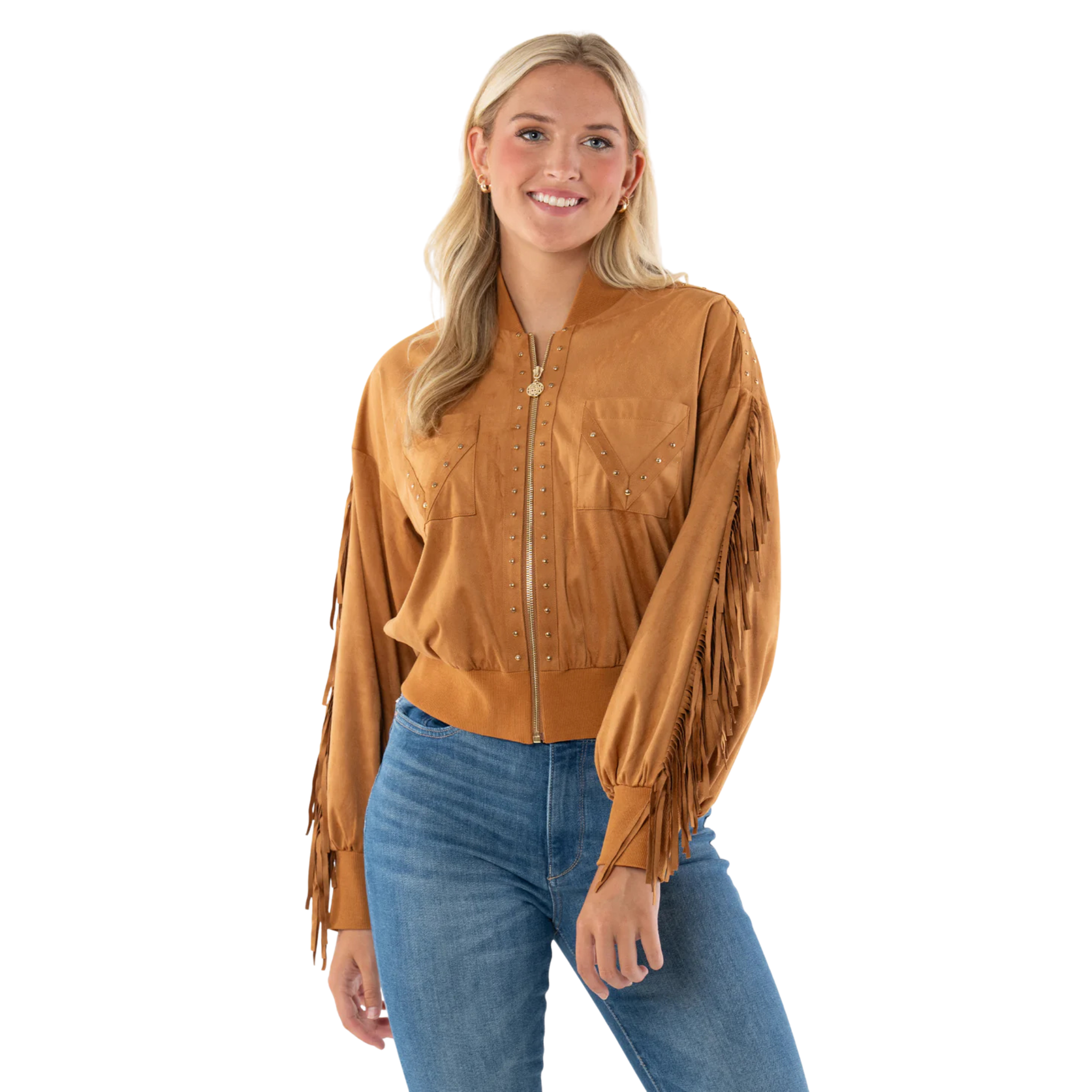 Miranda Jacket in Brown Sugar-Fairley Fancy