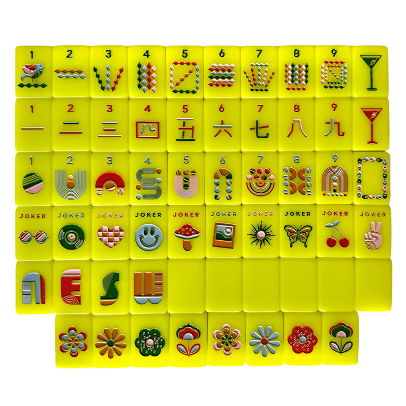 Mod Tiles Mahjong Set - Fairley Fancy