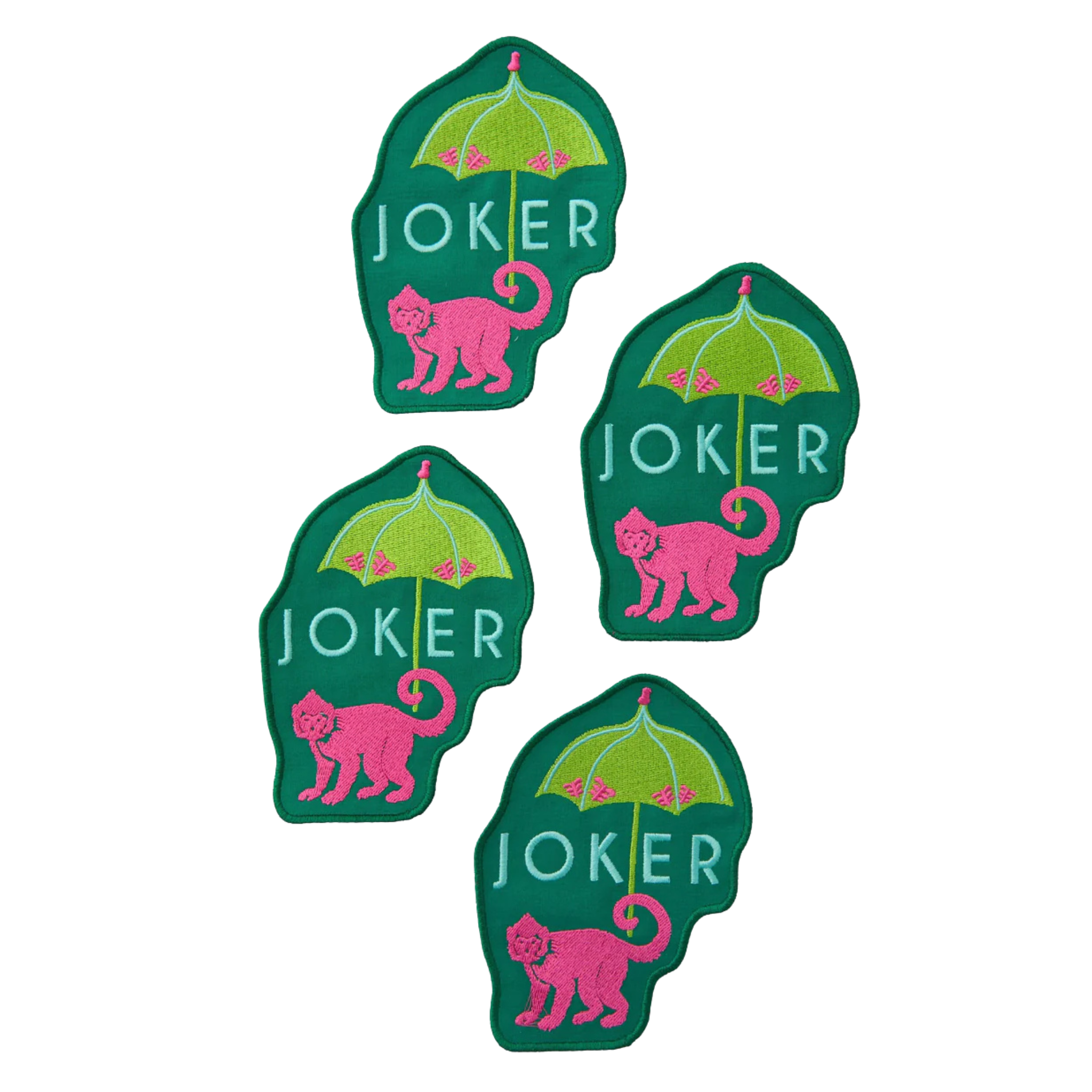 Monkey Joker Cocktail Napkins-Fairley Fancy2
