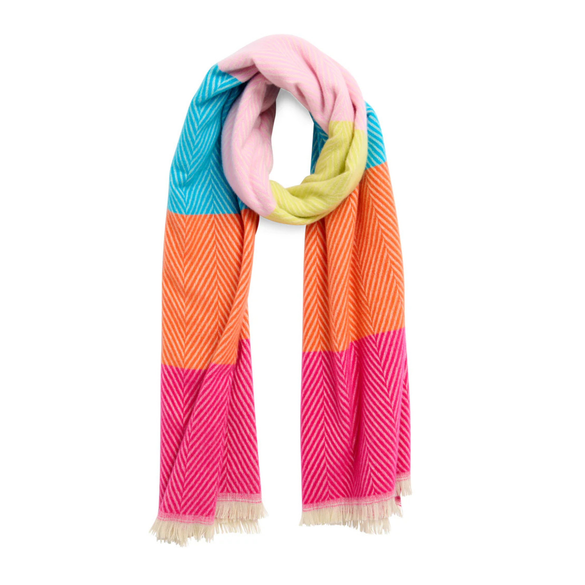 Norah Scarf in Multi-Fairley Fancy