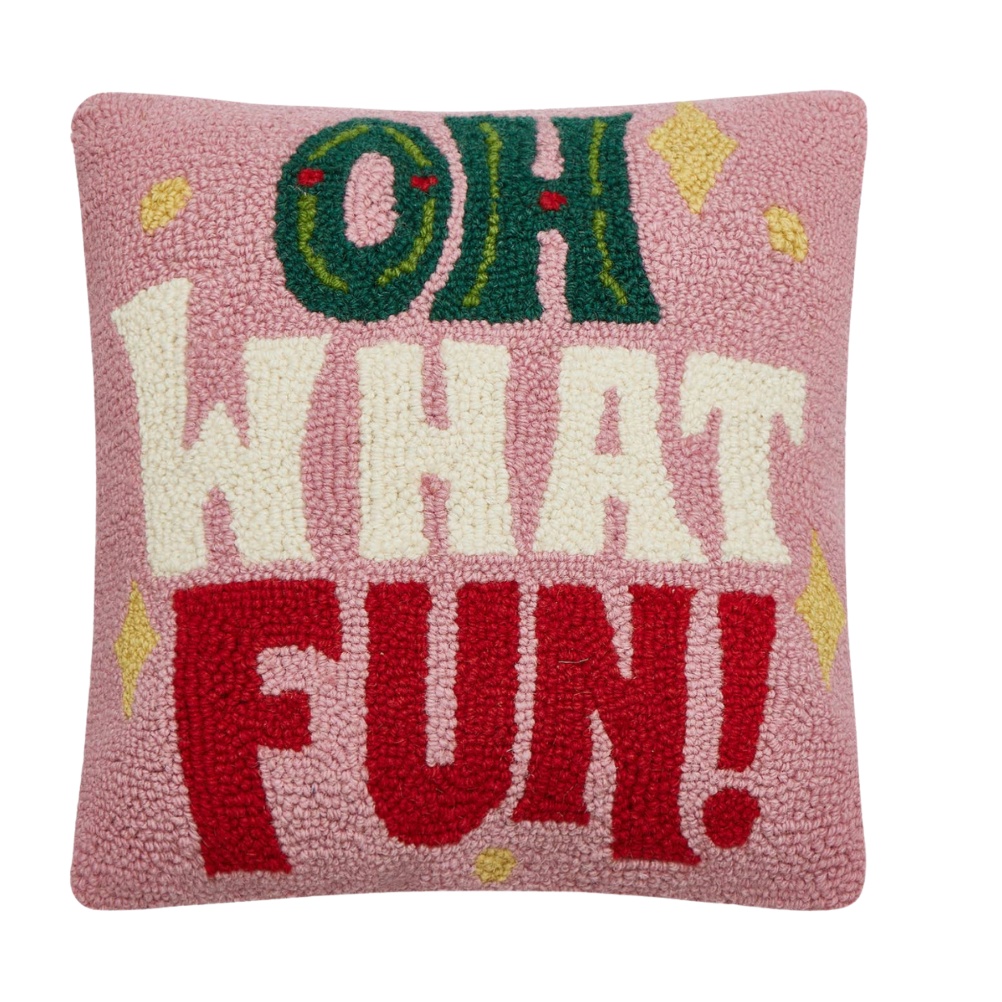 Oh What Fun Pillow-Fairley Fancy