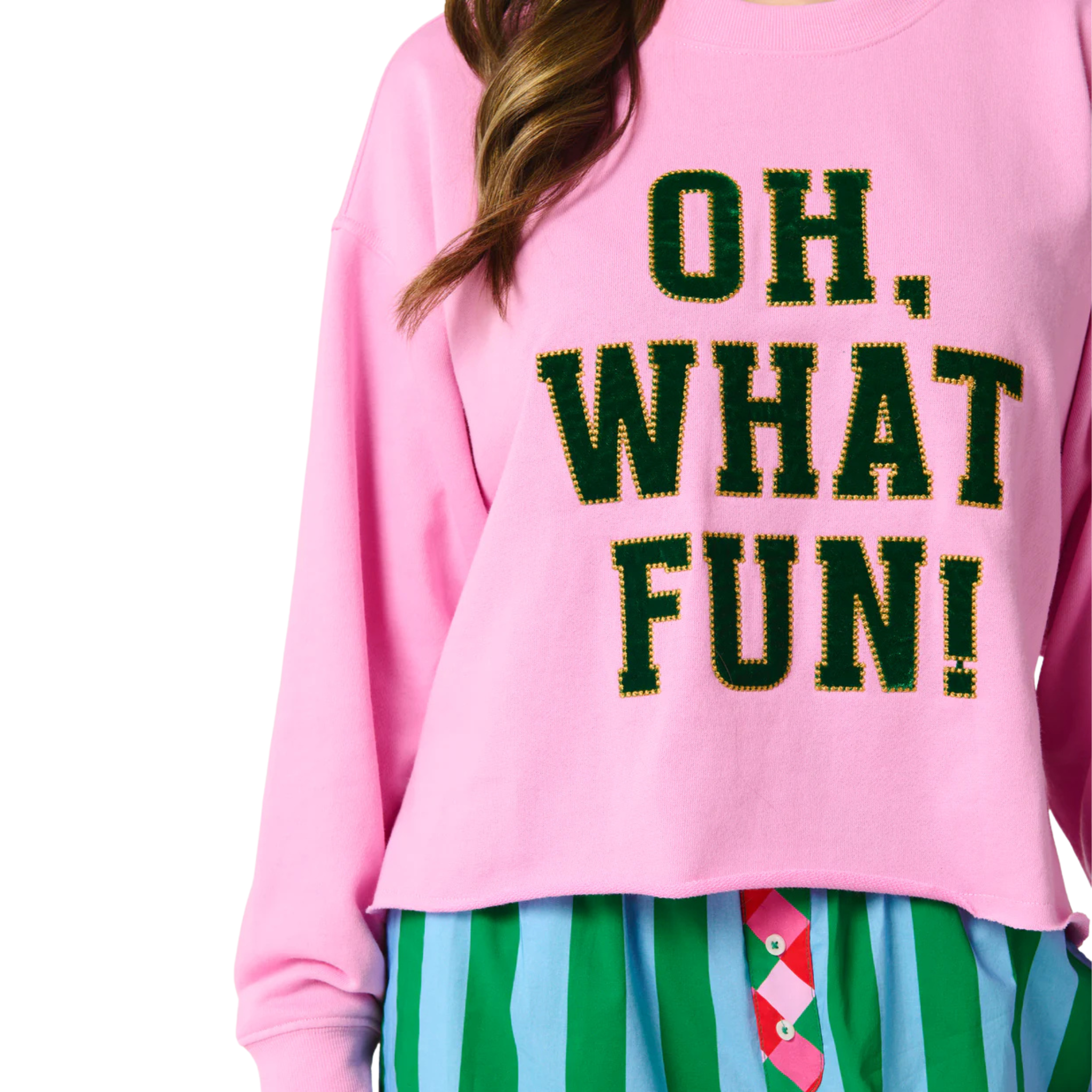 Oh What Fun Sweatshirt-Fairley Fancy