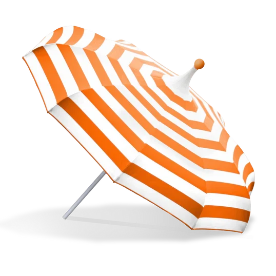 Large Umbrella in Prange Stripe - FAIRLEY FANCY