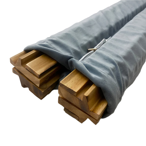 Peace Love Mahjong Rack Bag - Gray - Fairley Fancy