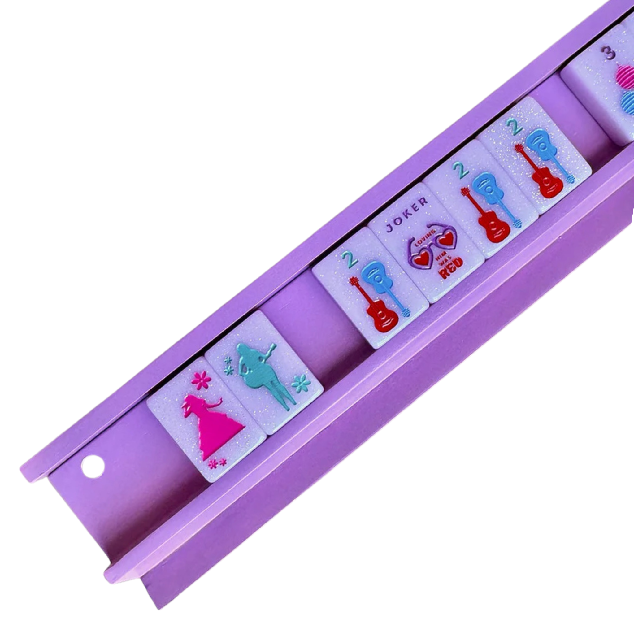 Peace Love Mahjong Racks & Pushers Set-Fairley Fancy