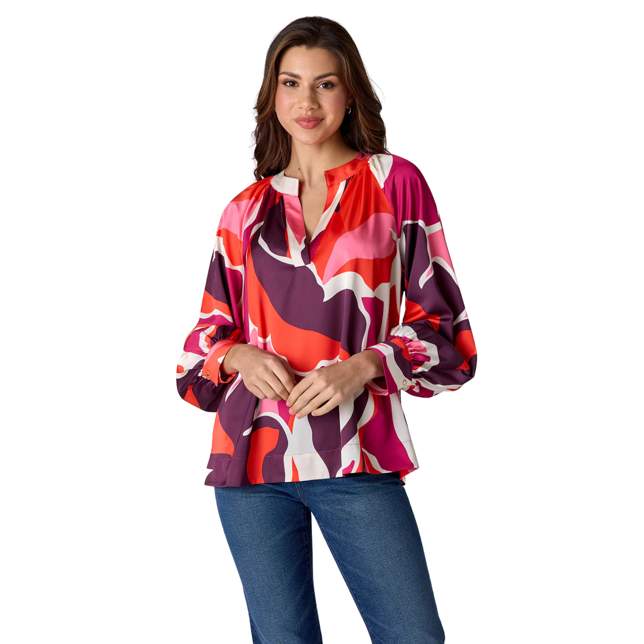 Rhett Tunic in Autumn Joy-Fairley Fancy