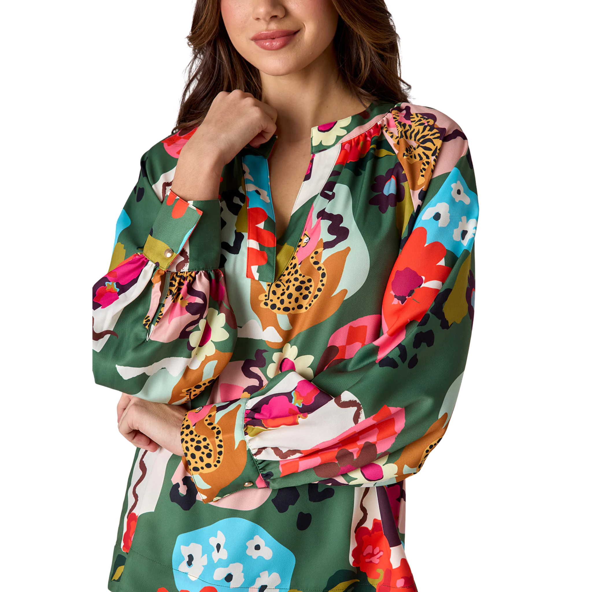 Rhett Tunic in Untamed-Fairley Fancy