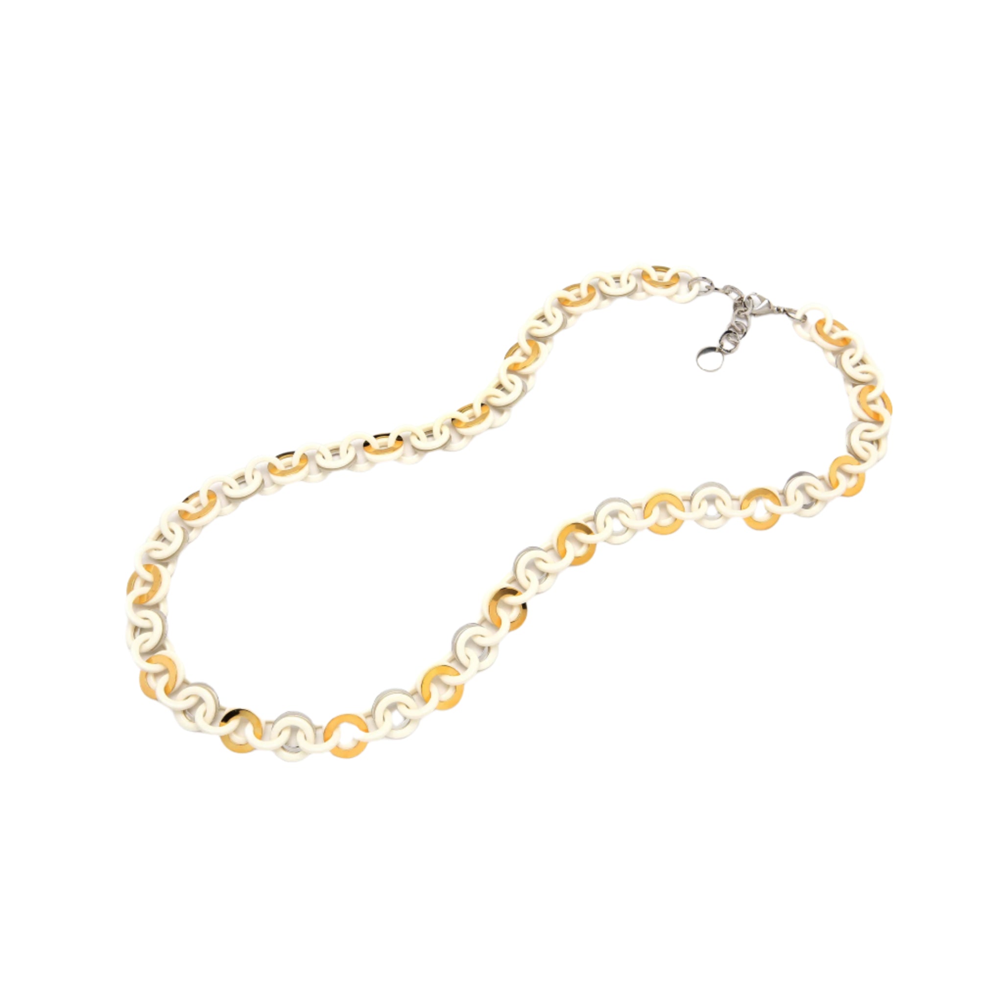 Sea Chain Necklace in Latte - FairleyFancy1