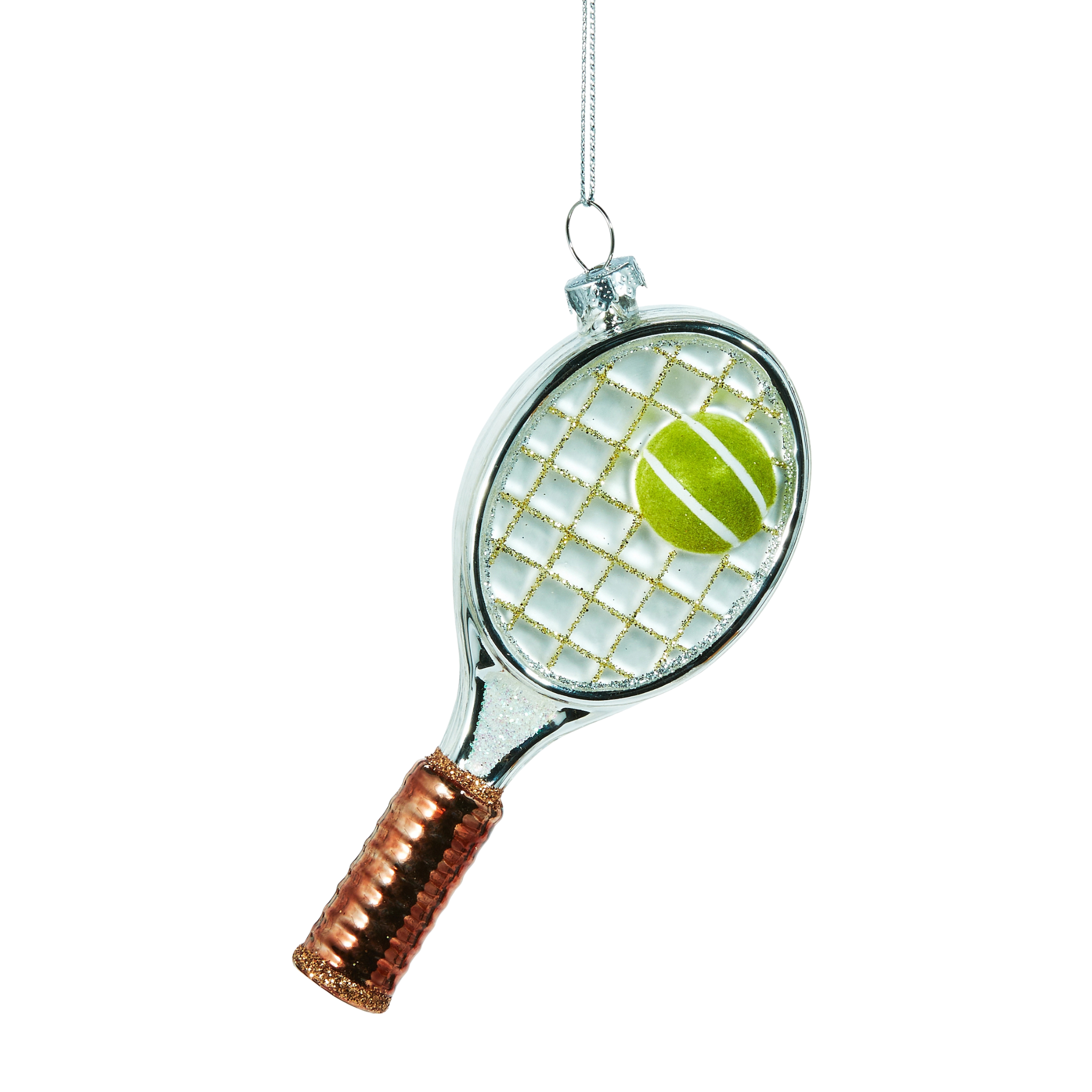 Tennis Racket Ornament-Fairley Fancy