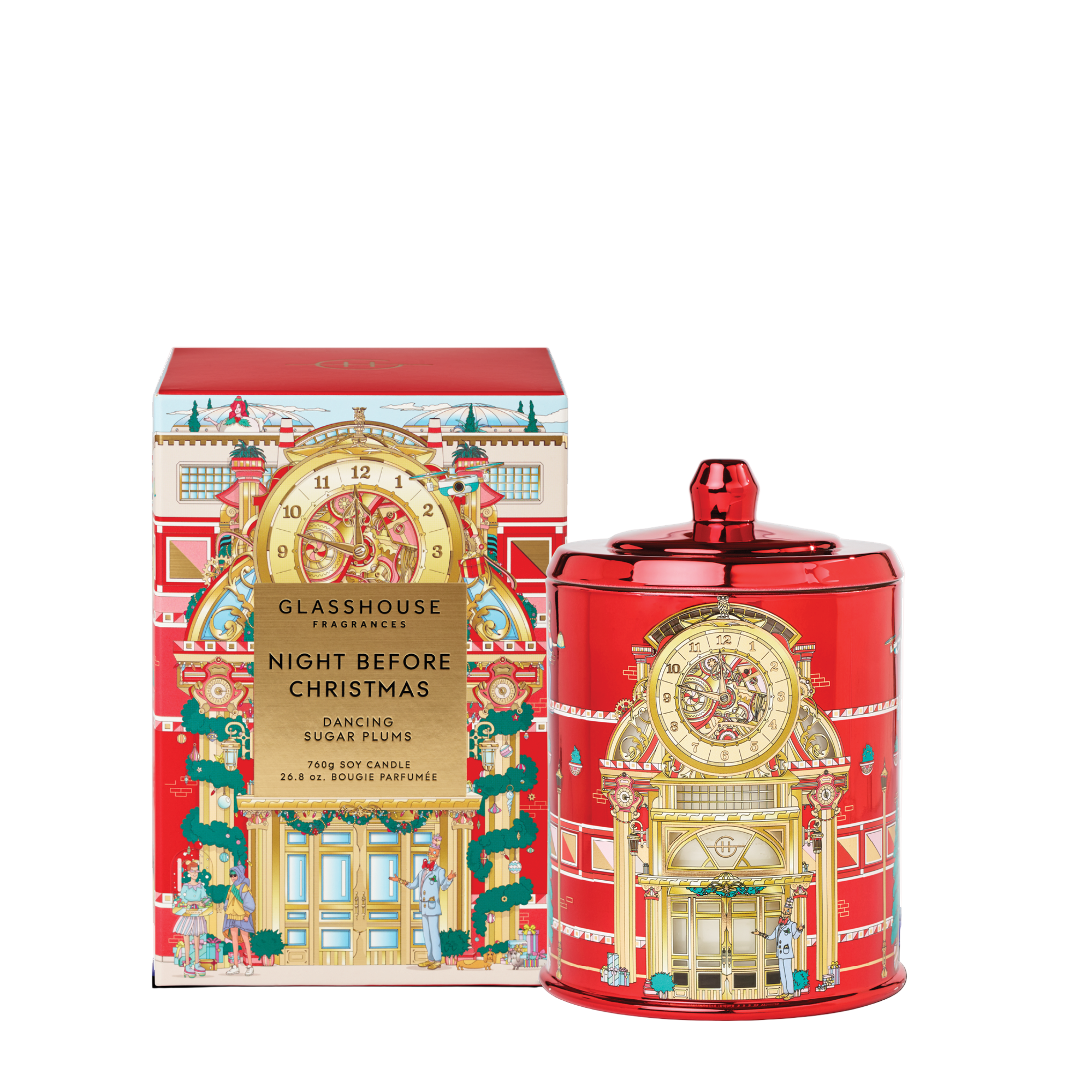 The Night Before Christmas Candle-Fairley Fancy