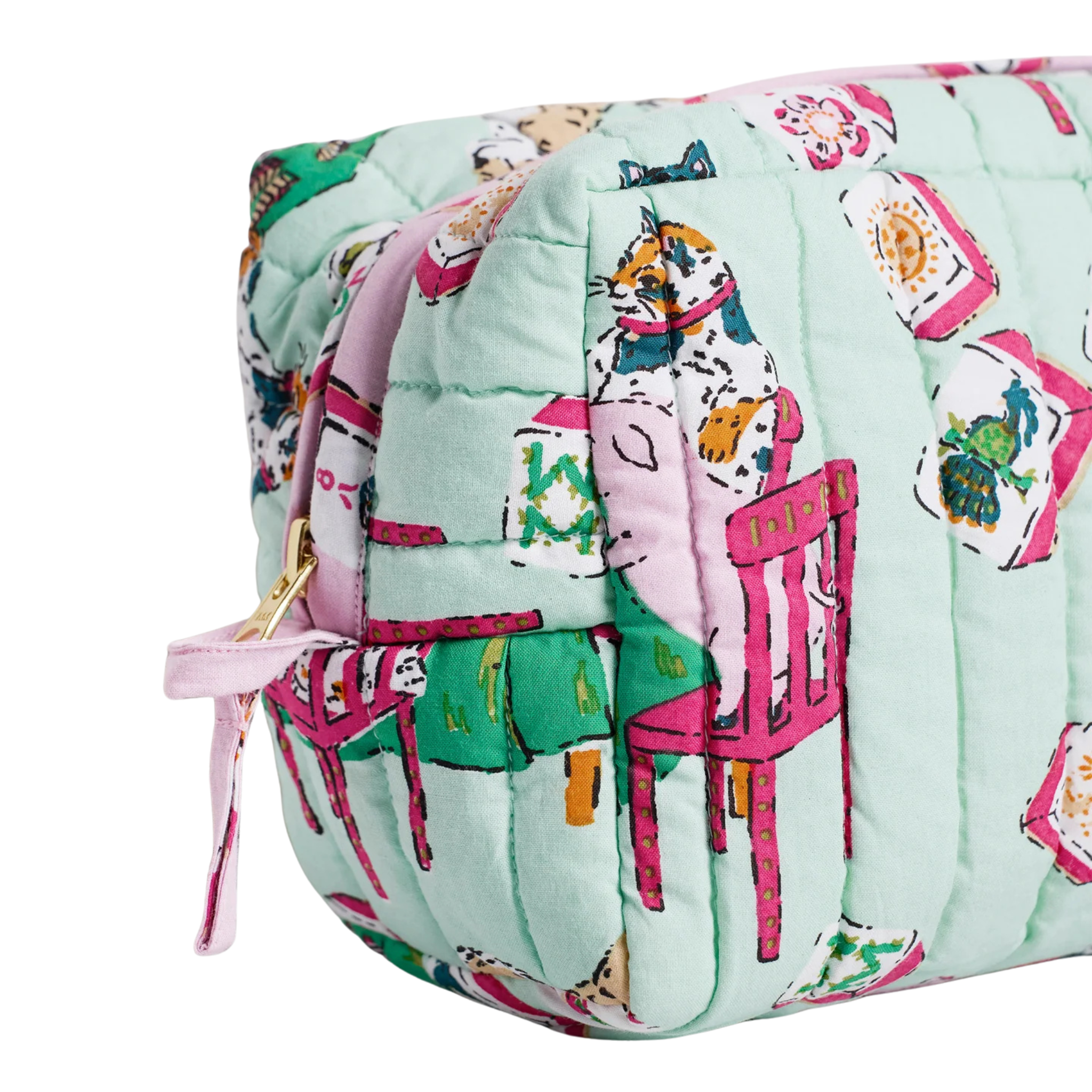 Three’s Best Pouch Set in Mah Jongg Menagerie-Fairley Fancy