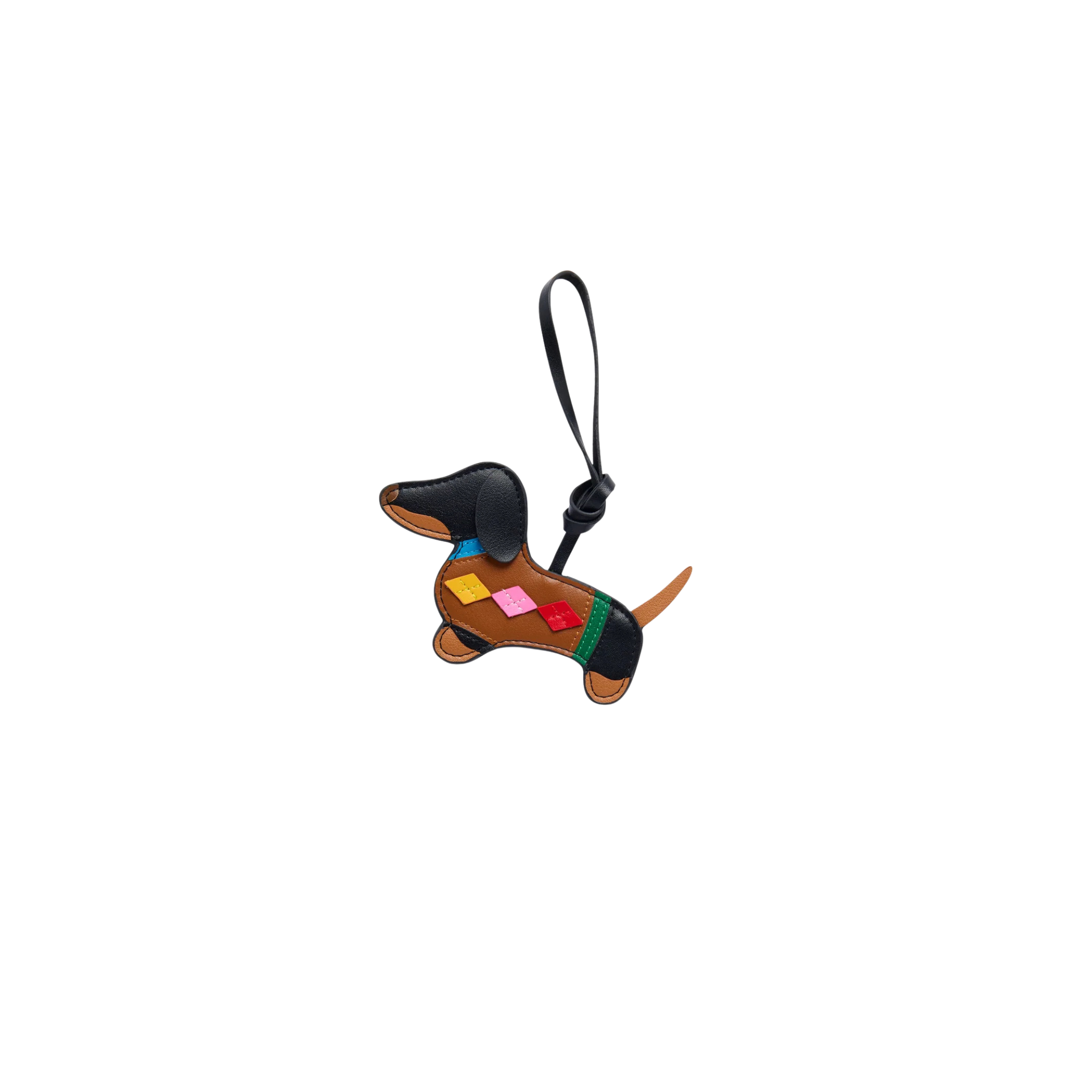 Dog Bag Charm in Multi
