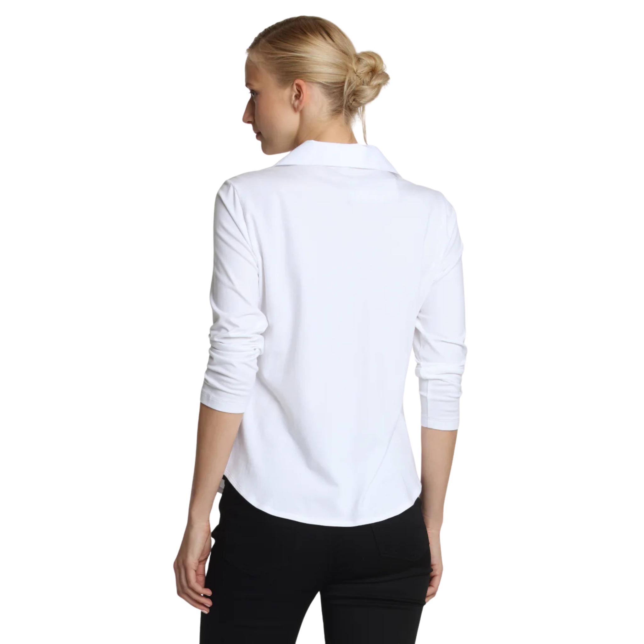 Donna "T" Shirt in Guava Back View