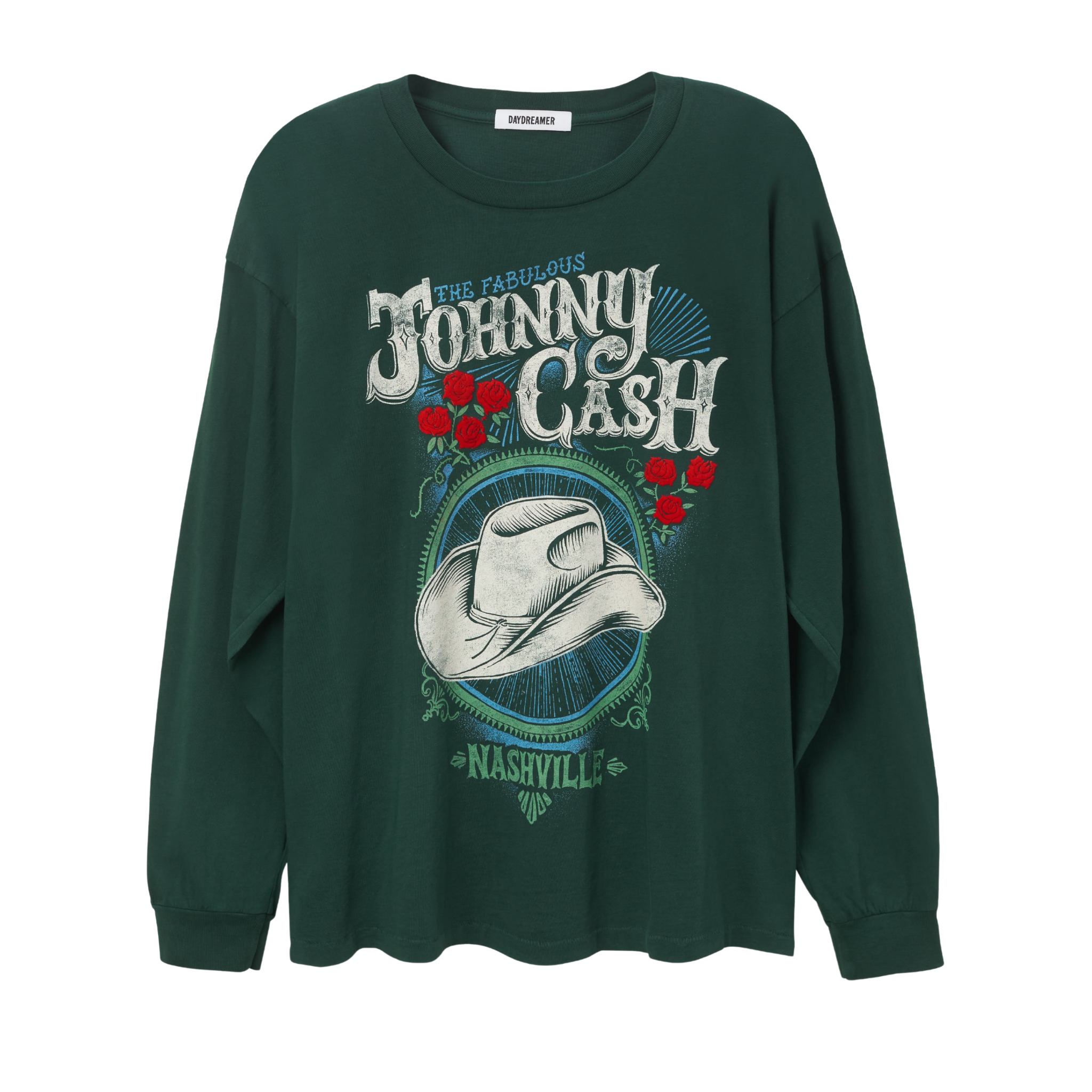 Johnny Cash The Fabulous Long Sleeve Merch - Fairley Fancy