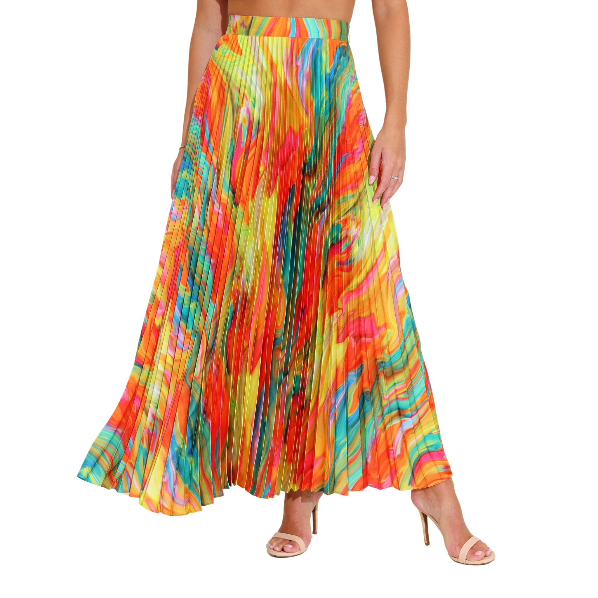 Mcneil Skirt in Marble - Fairley Fancy