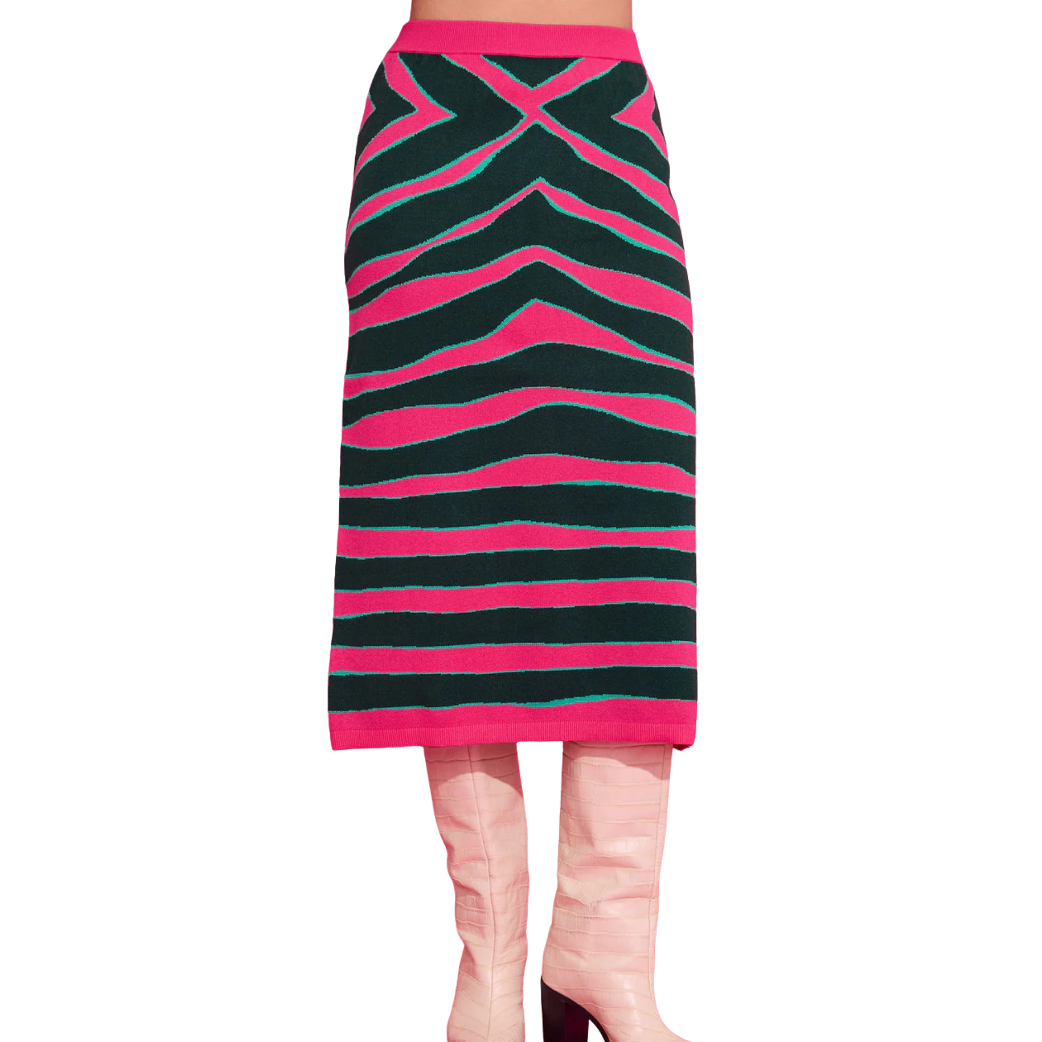 Vivian Skirt in Palm Royale-Fairley Fancy