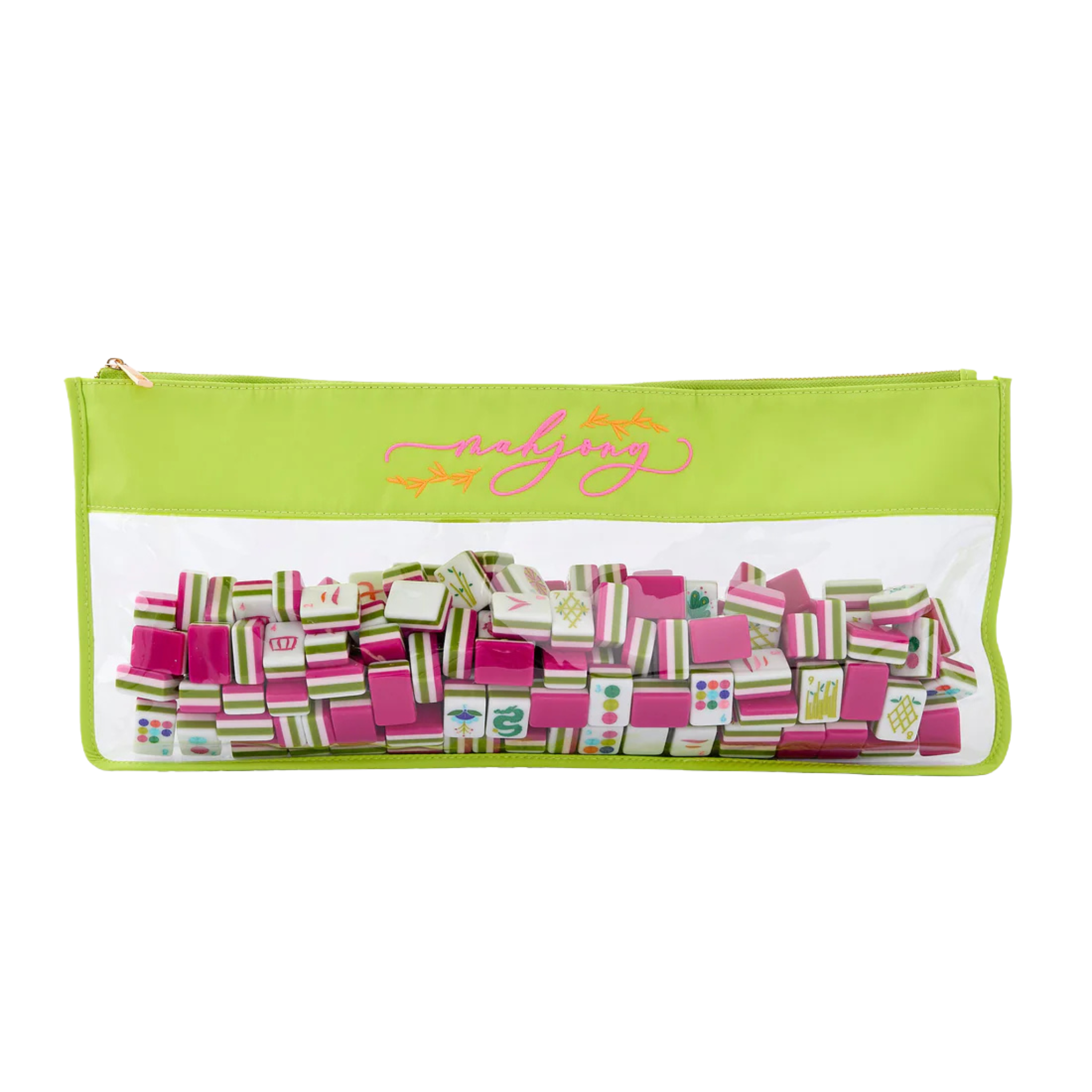 Yellow Mahjong Tile Bag-Fairley Fancy2