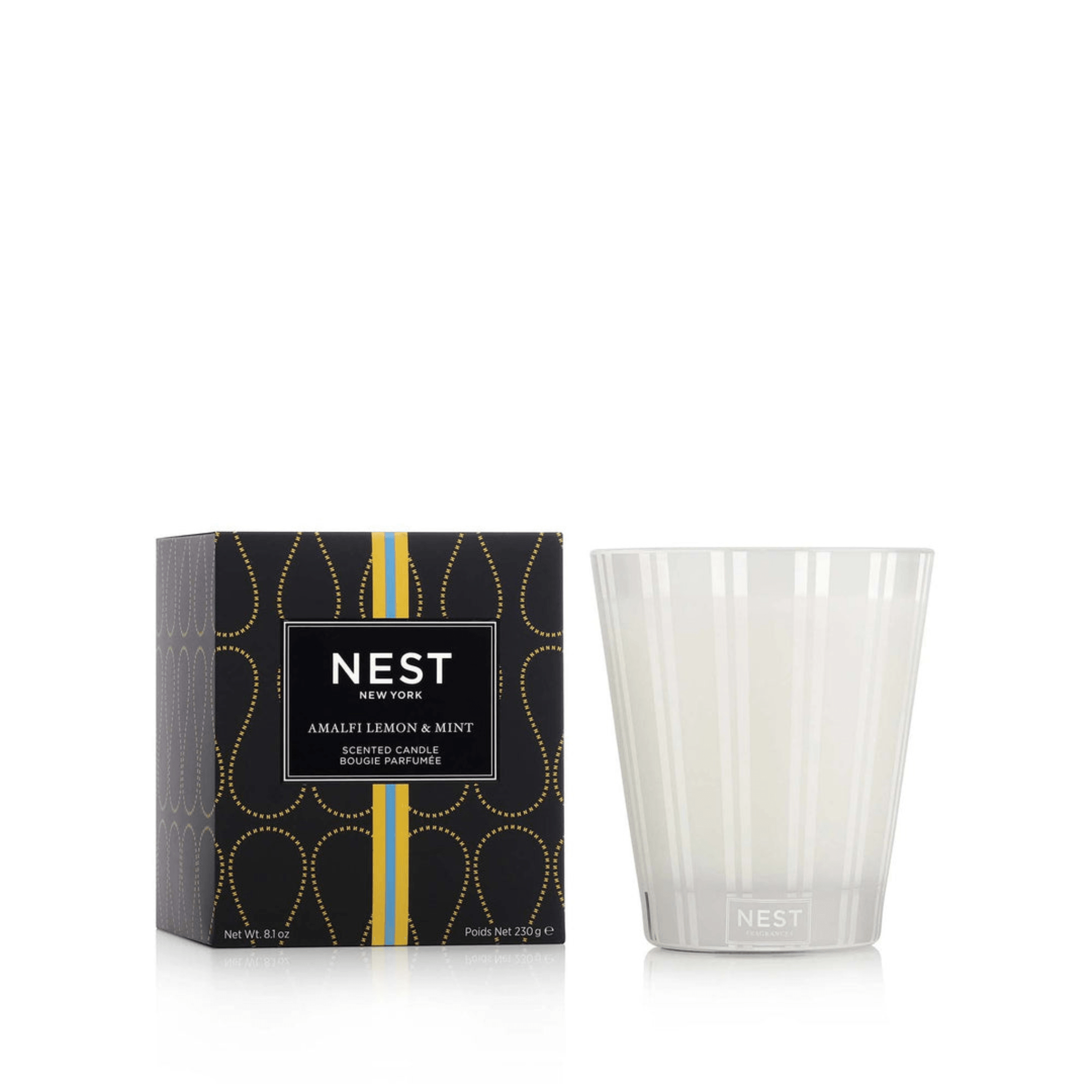 Amalfi Lemon & Mint Classic Candle - Fairley Fancy
