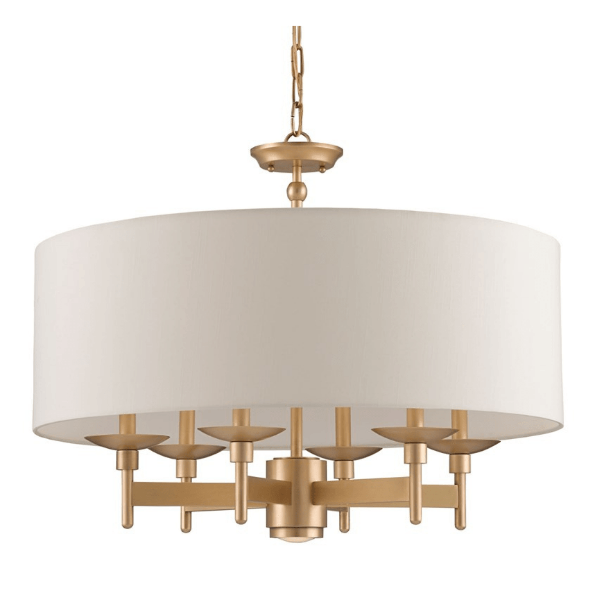 Bering Brass Semi-Flush Mount - Fairley Fancy