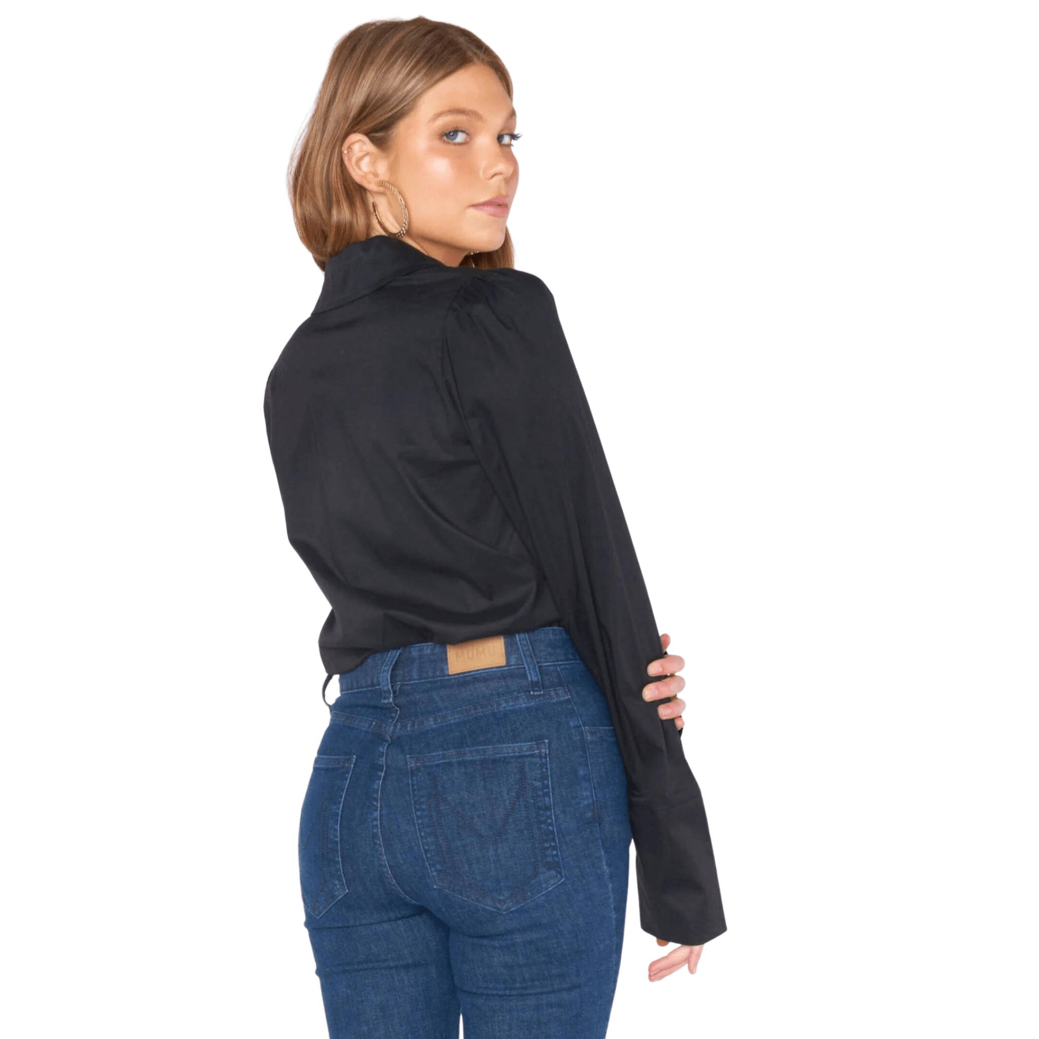 Boulevard Bodysuit in Black - Fairley Fancy