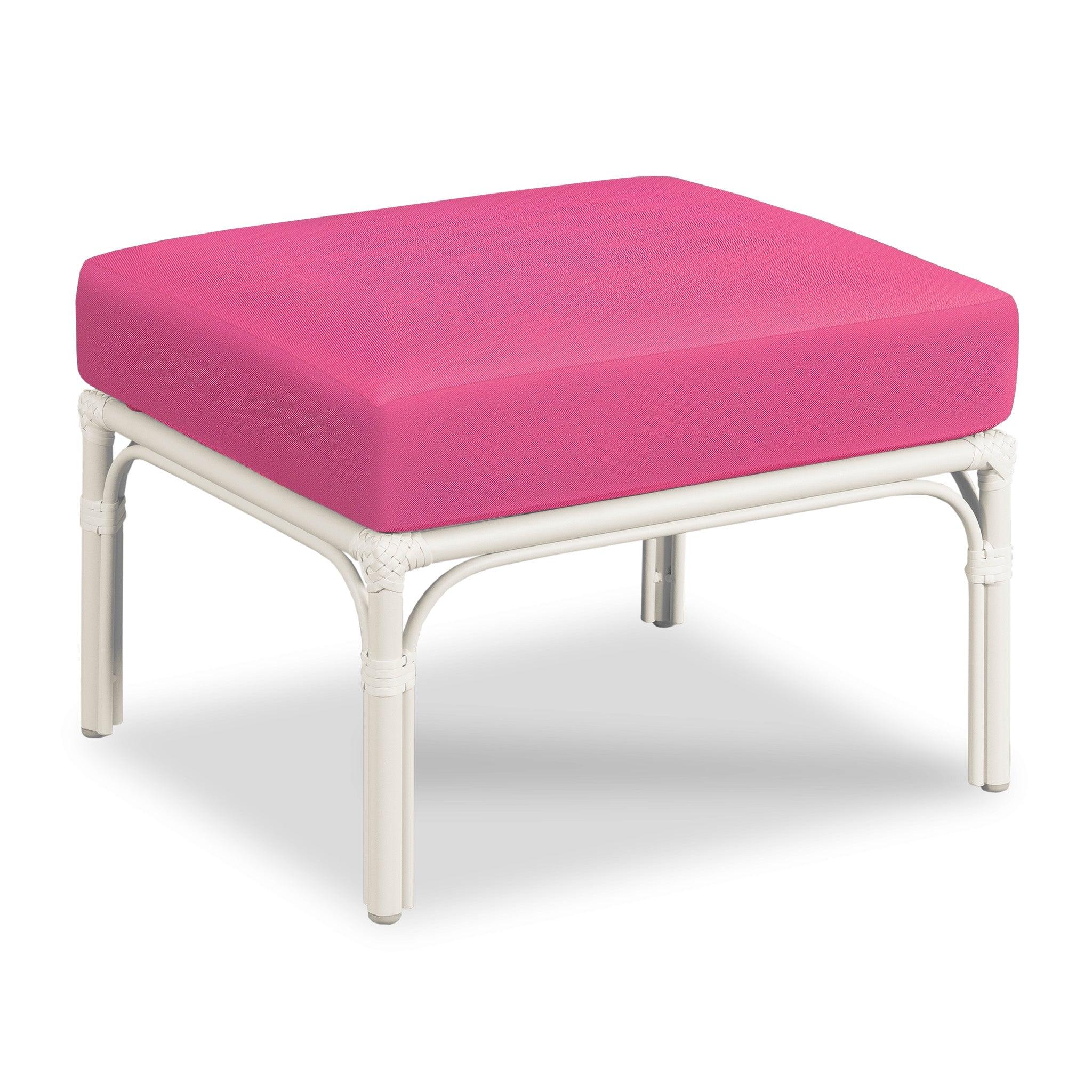 Carlyle Outdoor Ottoman - Fairley Fancy
