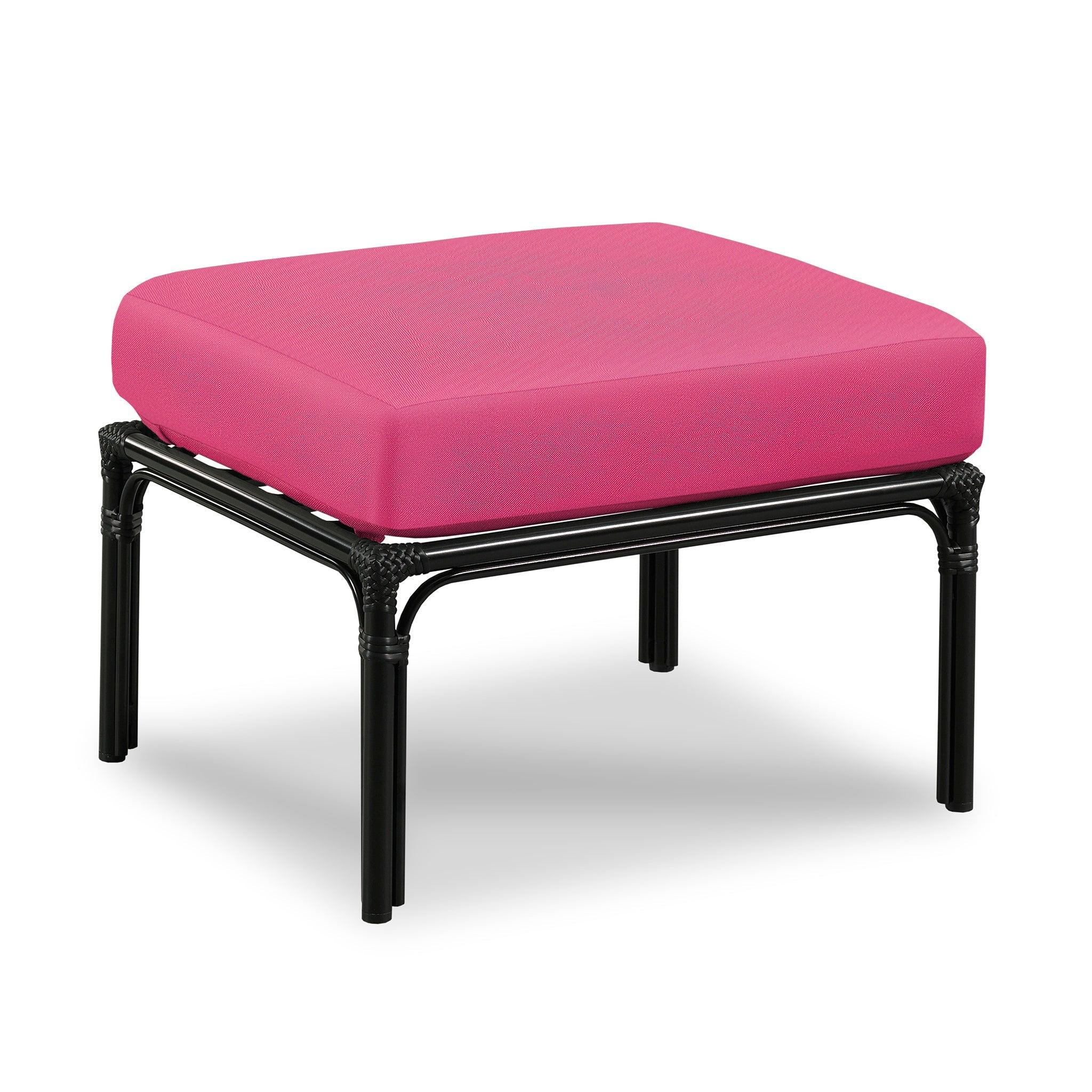 Carlyle Outdoor Ottoman - Fairley Fancy