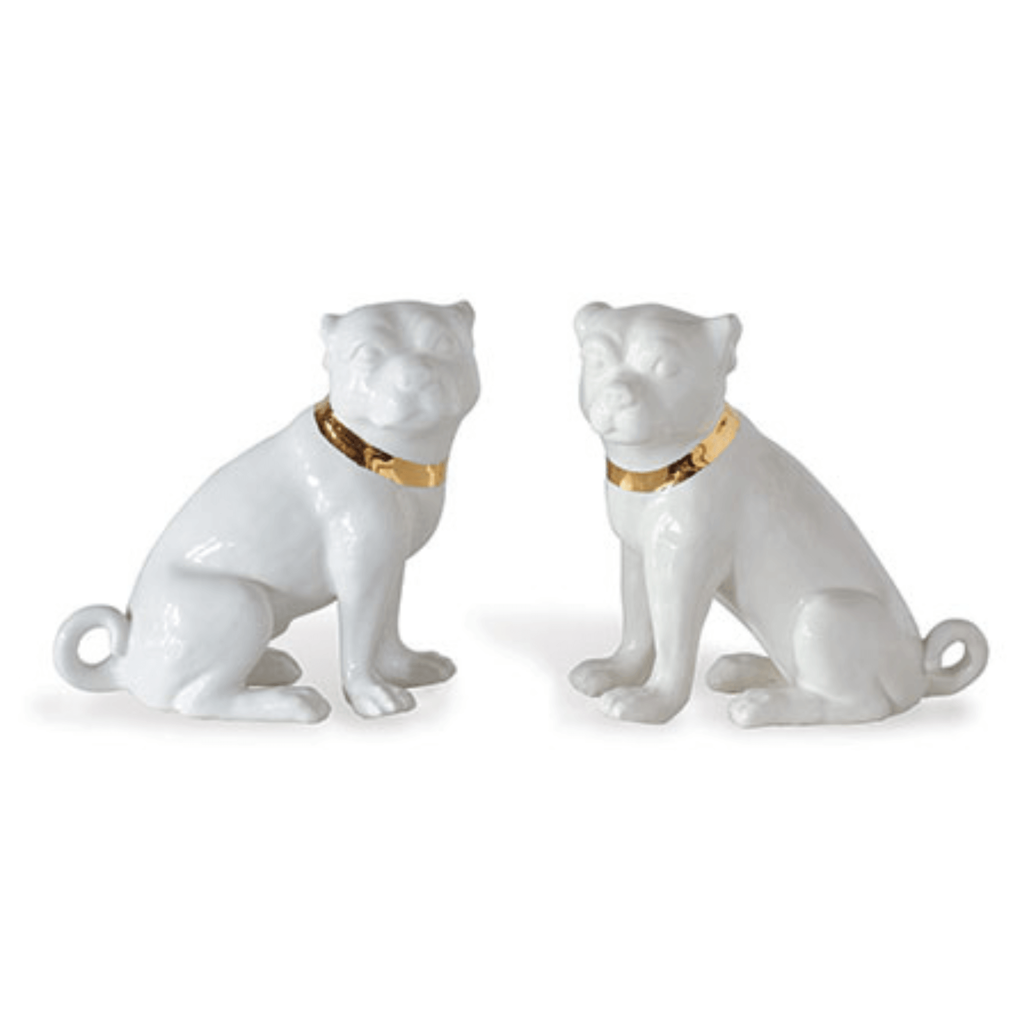 Cecil Cream Pug Pair - Fairley Fancy