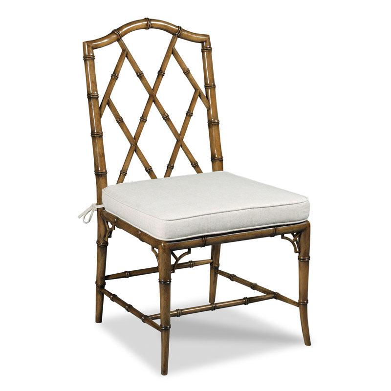 Faux Bamboo Side Chair - Fairley Fancy