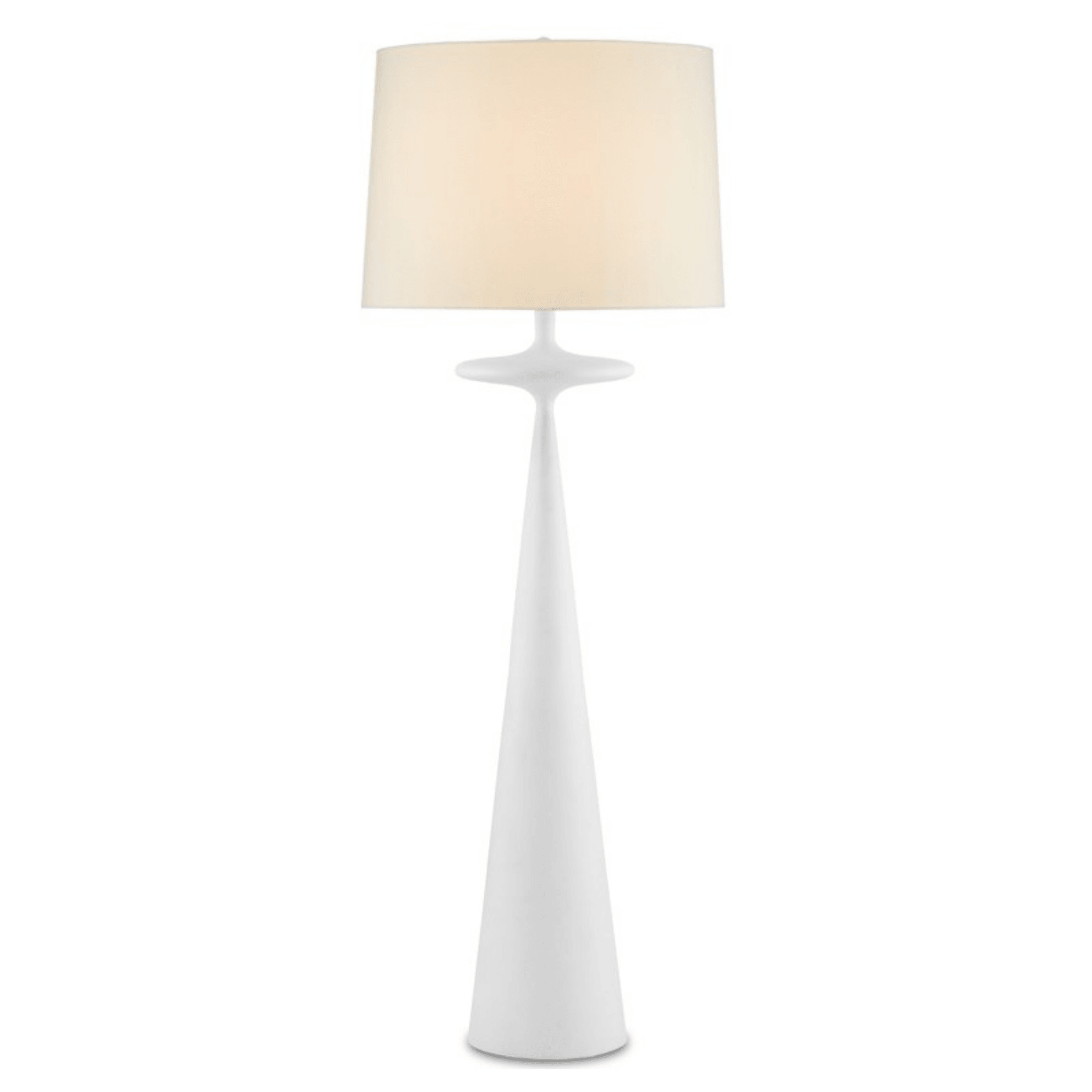 Giacomo White Floor Lamp - Fairley Fancy