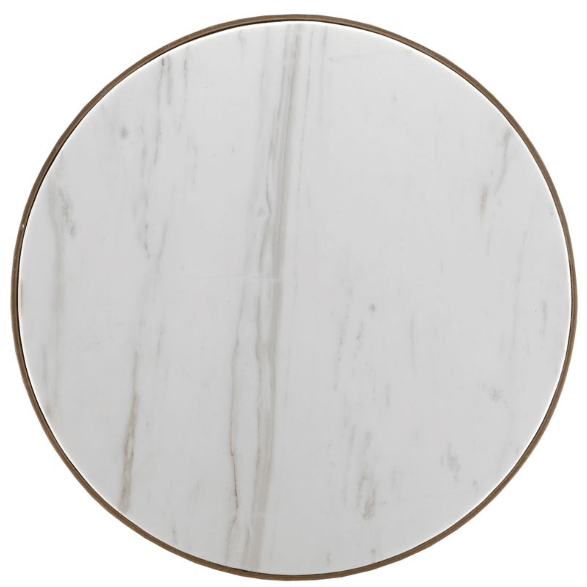 Greta White Drinks Table - Fairley Fancy